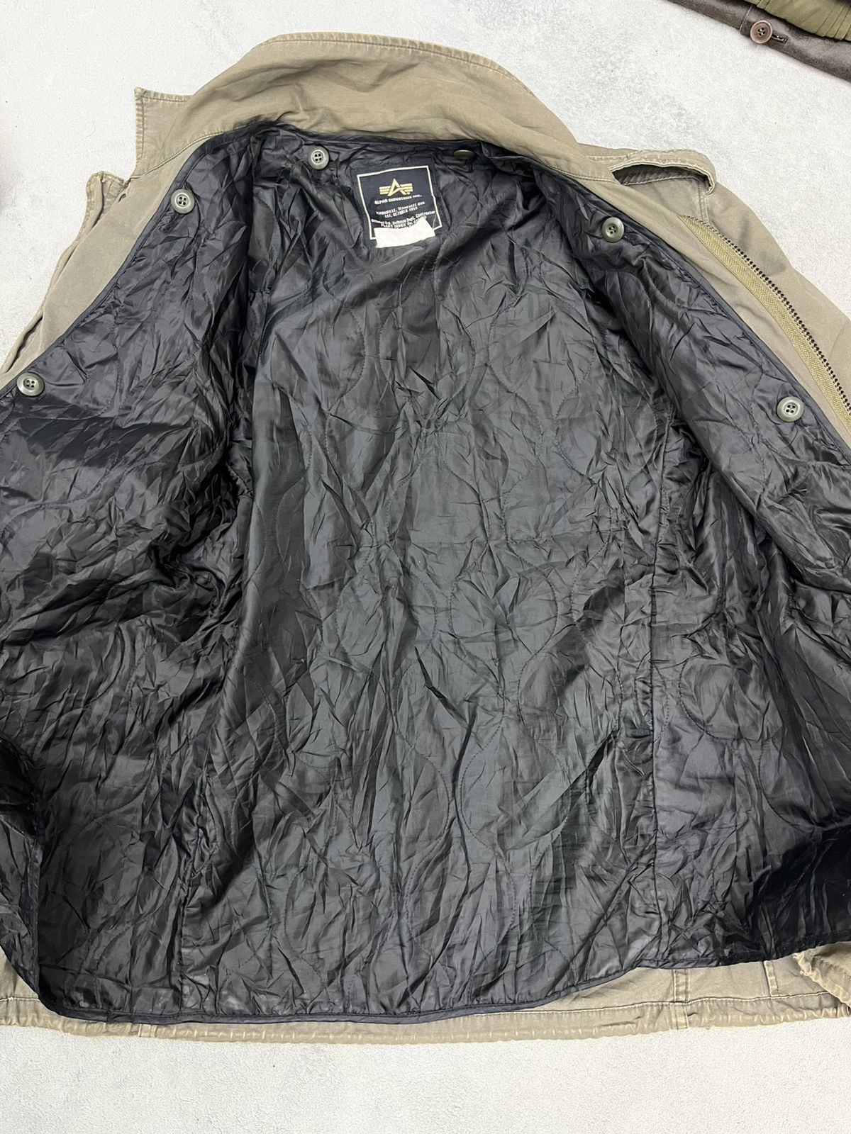Alpha Industries × Vintage ARCHIVE🔥M65 ALPHA INDUSTRIES FIELD JACKET Size US XL / EU 56 / 4 - 9 Thumbnail