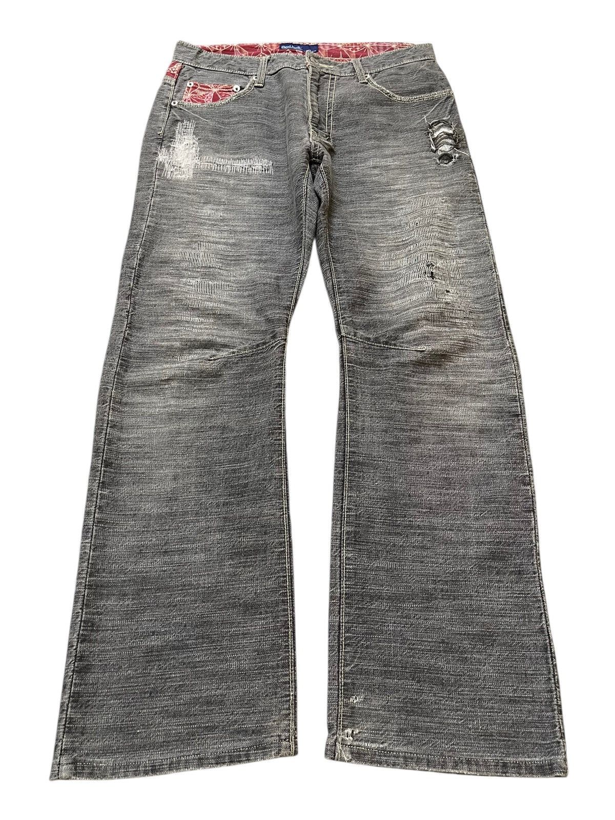 Kapital Vintage Japanese Brand Faded Wash Style Loose Jeans Size US 30 / EU 46 - 1 Thumbnail