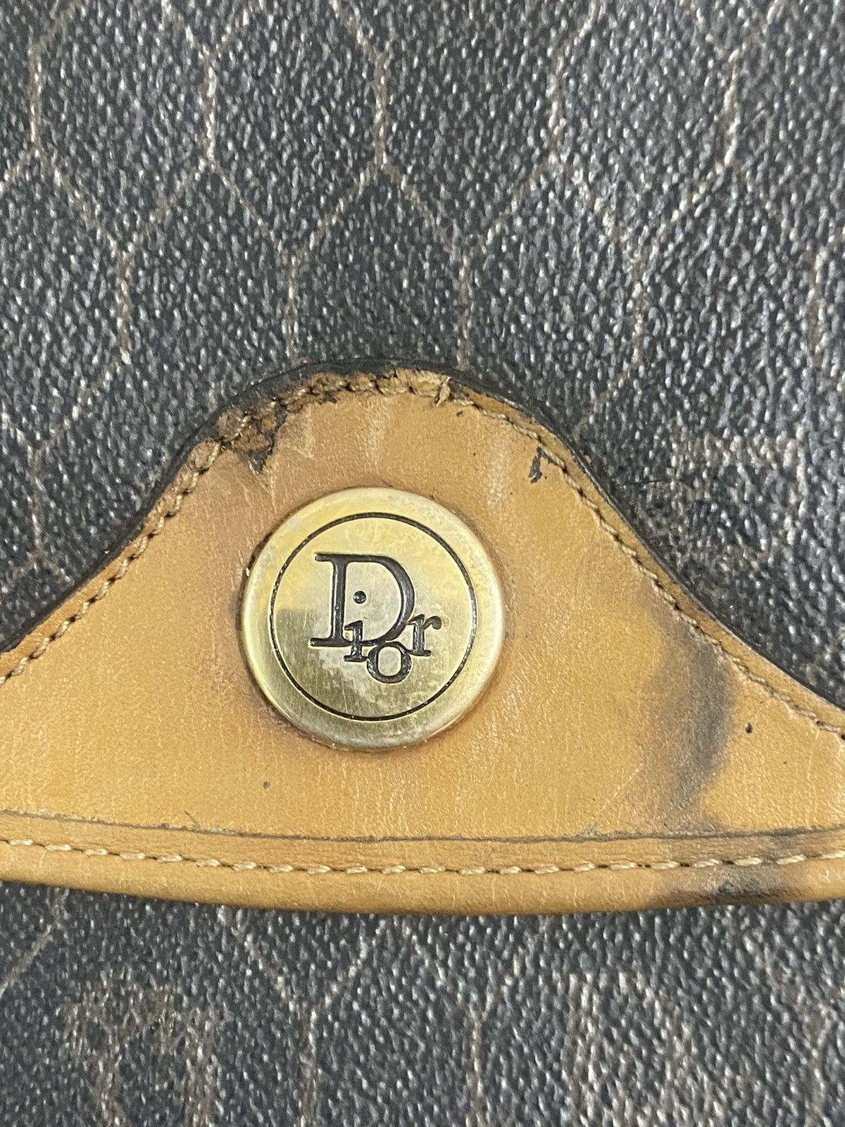 Christian Dior Monsieur × Dior Vintage Honeycomb Dior Clutch Bag Size ONE SIZE - 5 Thumbnail