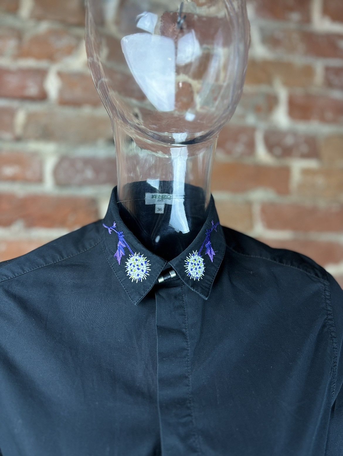 Japanese Brand × Kenzo Kenzo women shirt button luxury Size M / US 6-8 / IT 42-44 - 2 Thumbnail