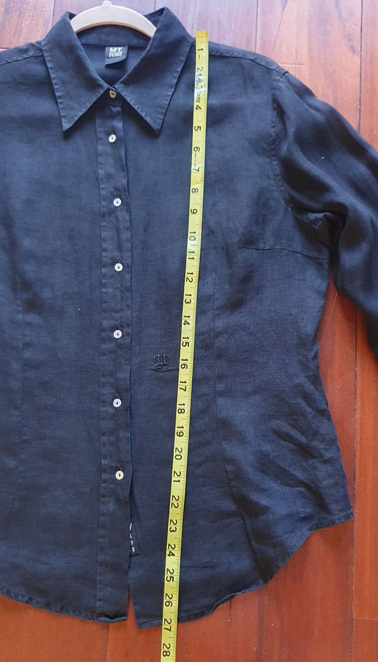 Gianfranco Ferre Gianfranco Ferre Shirt linen Long Sleeves Button Size L / US 10 / IT 46 - 12 Thumbnail