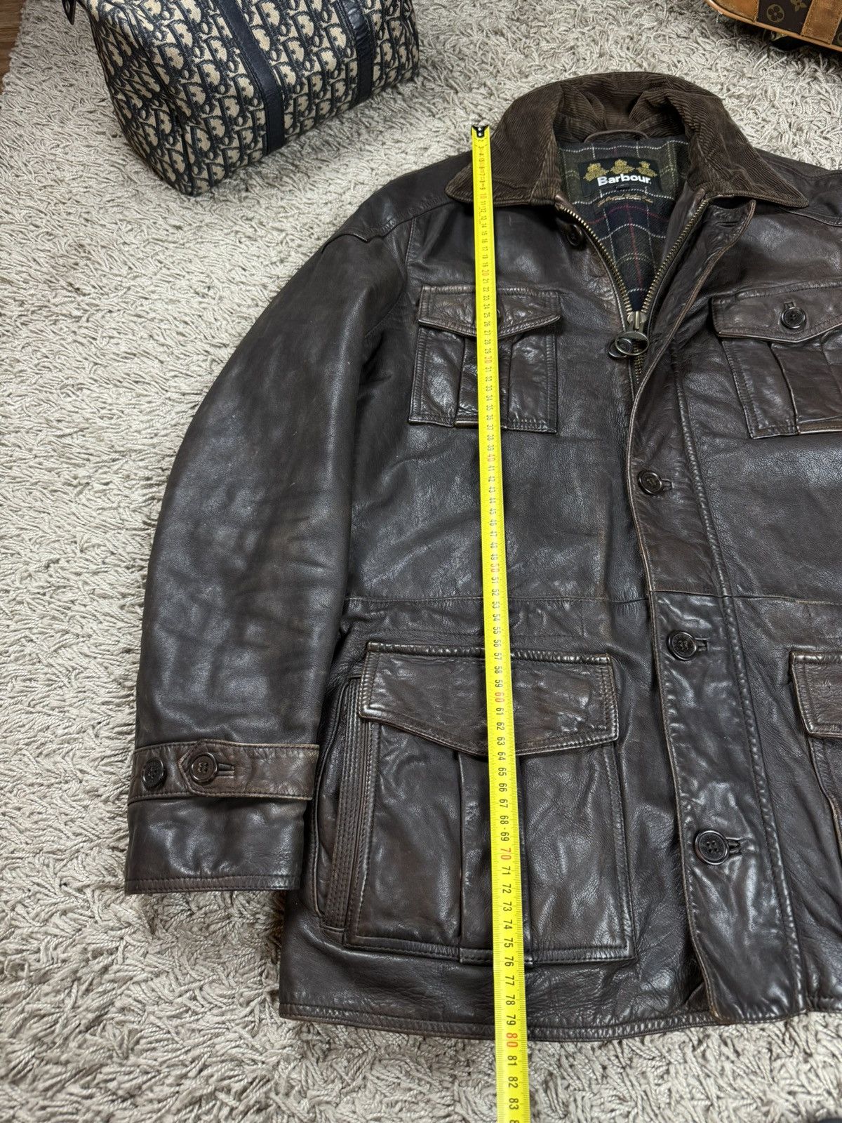 Barbour Leather jacket Barbour England jacket original item Size US XXL / EU 58 / 5 - 7 Thumbnail