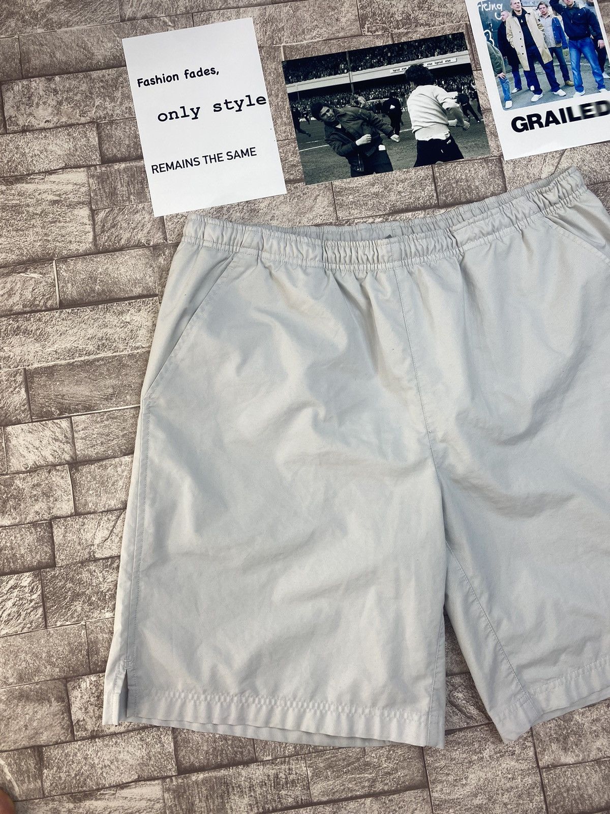 Nike × Vintage Vintage Nylon Nike Shorts Y2k style by Travis Scott style Size US 38 / EU 54 - 3 Thumbnail