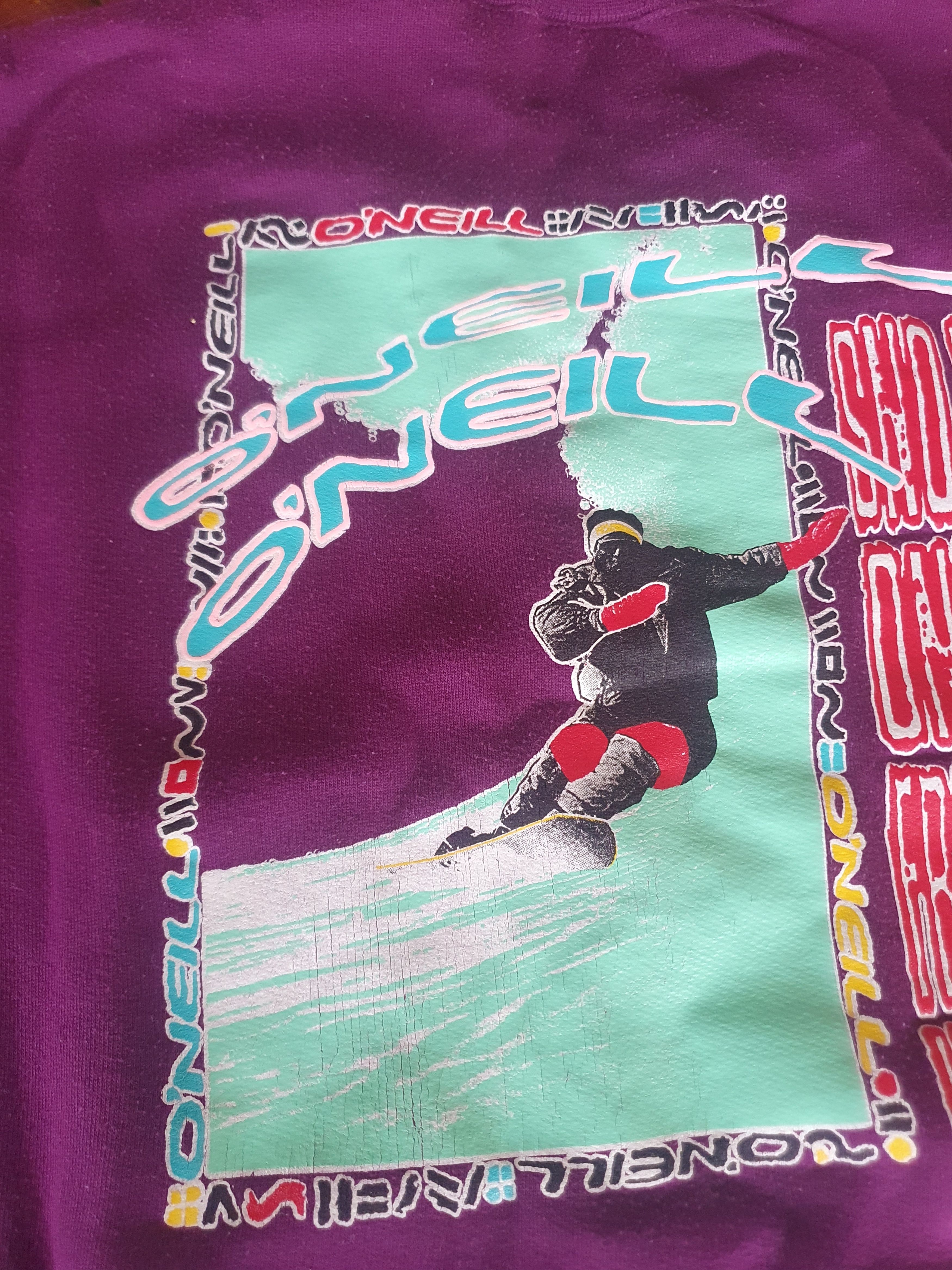 O'Neill O'neill Sno Is Only Frozen Water Vtg Sweatshirt sz L Size US L / EU 52-54 / 3 - 2 Thumbnail