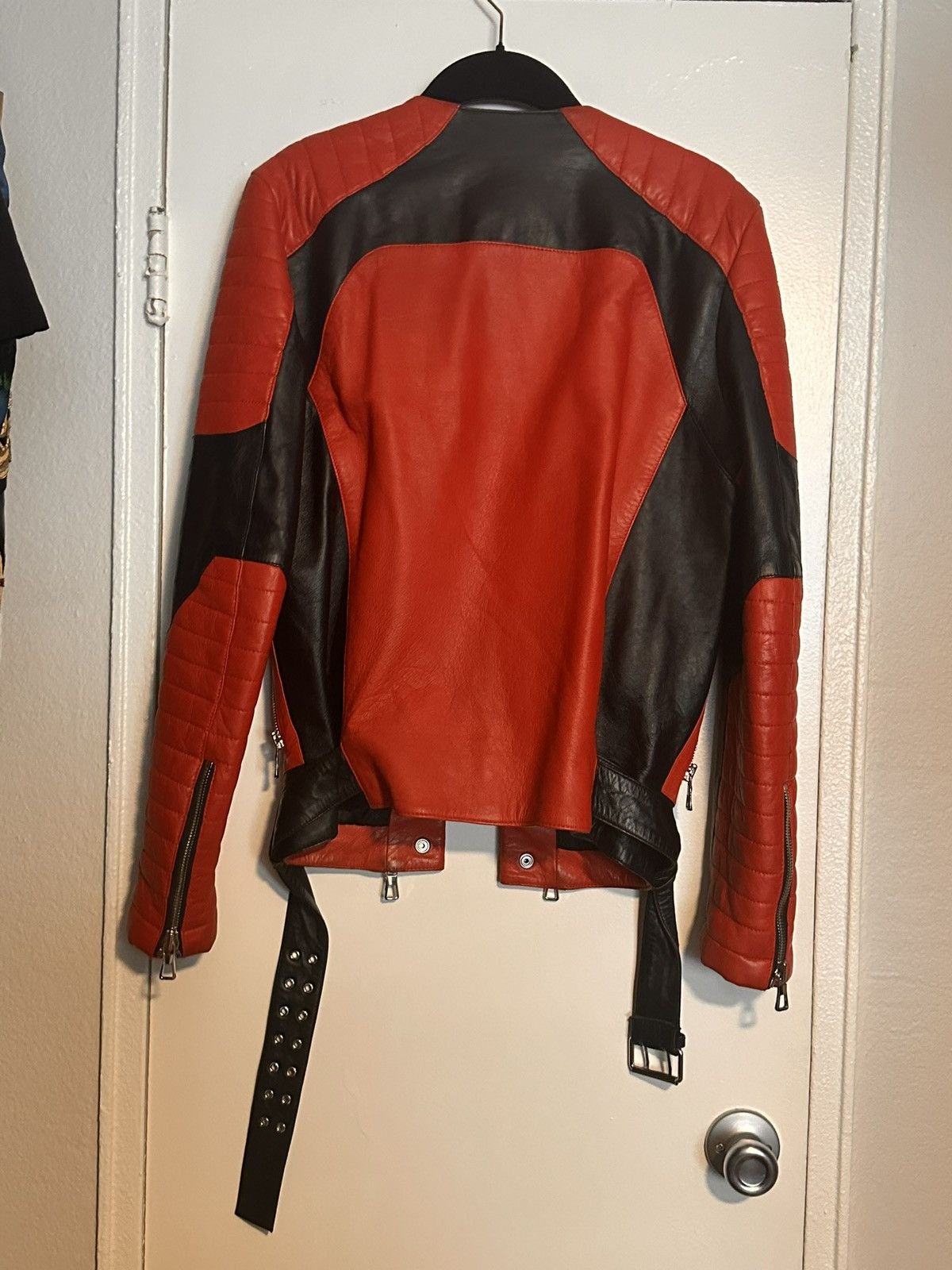 Balmain Balmain x H&M Leather Jacket Size US S / EU 44-46 / 1 - 5 Thumbnail