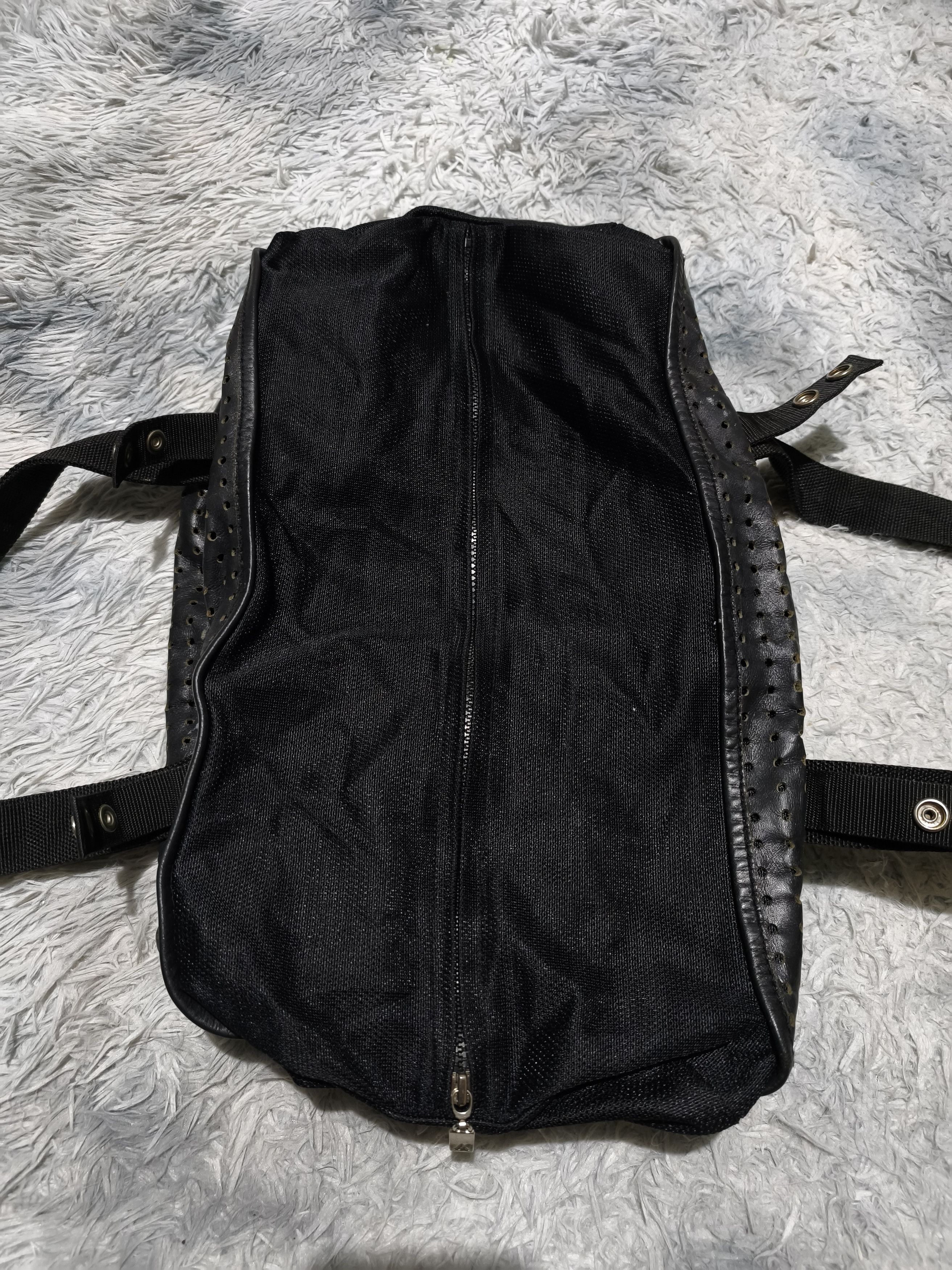 Issey Miyake Vintage Issey Miyake Perforated Dot Pattern Leather Bag Size ONE SIZE - 6 Thumbnail