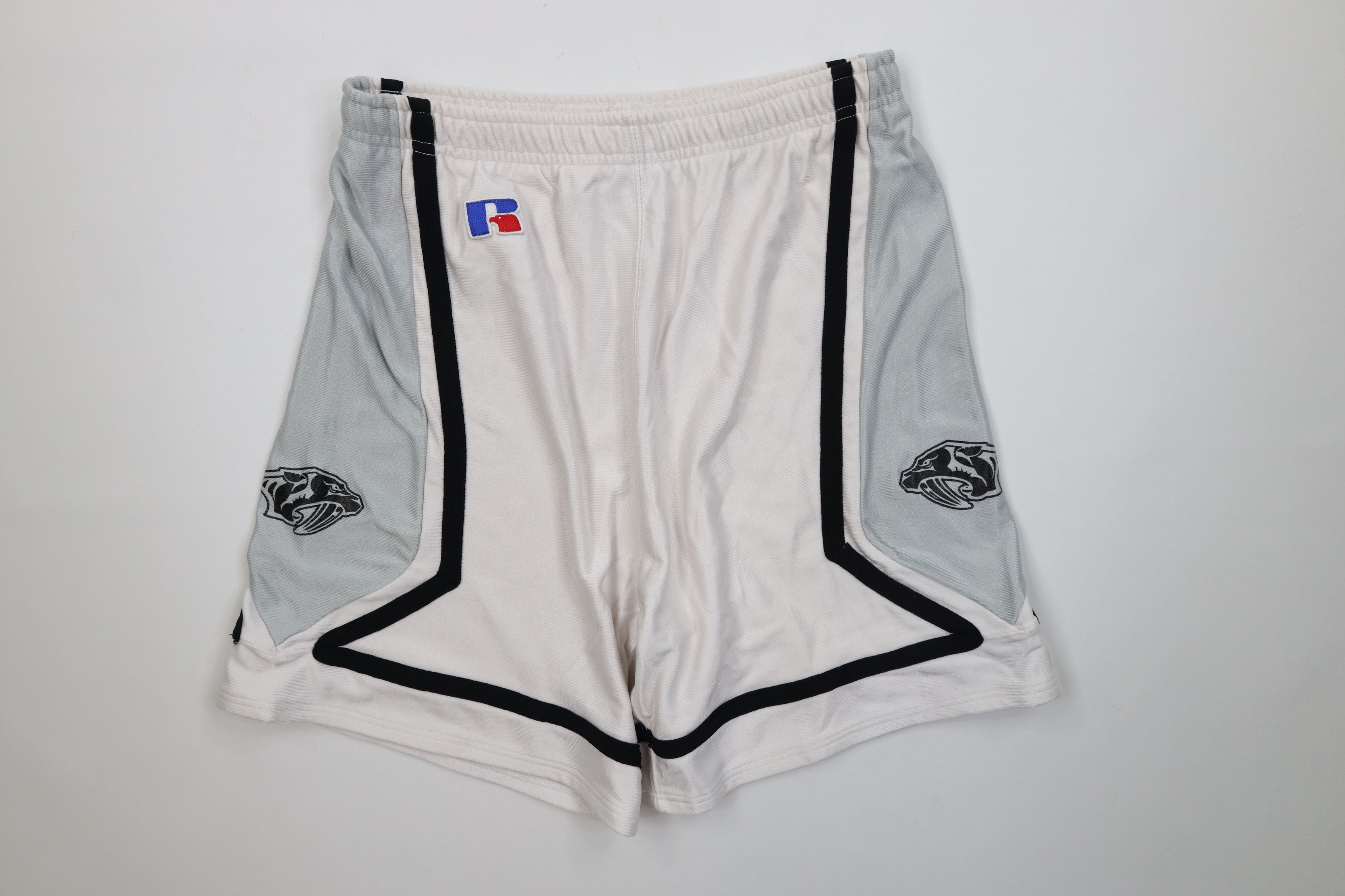 Russell Athletic Vintage 90s Russell Athletic Nylon Basketball Shorts USA Size US 36 / EU 52 - 1 Thumbnail