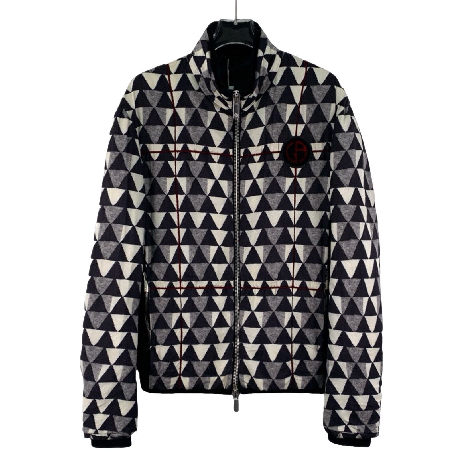 Giorgio Armani Giorgio Armani Triangle Cashmere Flakes Jacket 36R Size US S / EU 44-46 / 1 - 1 Thumbnail