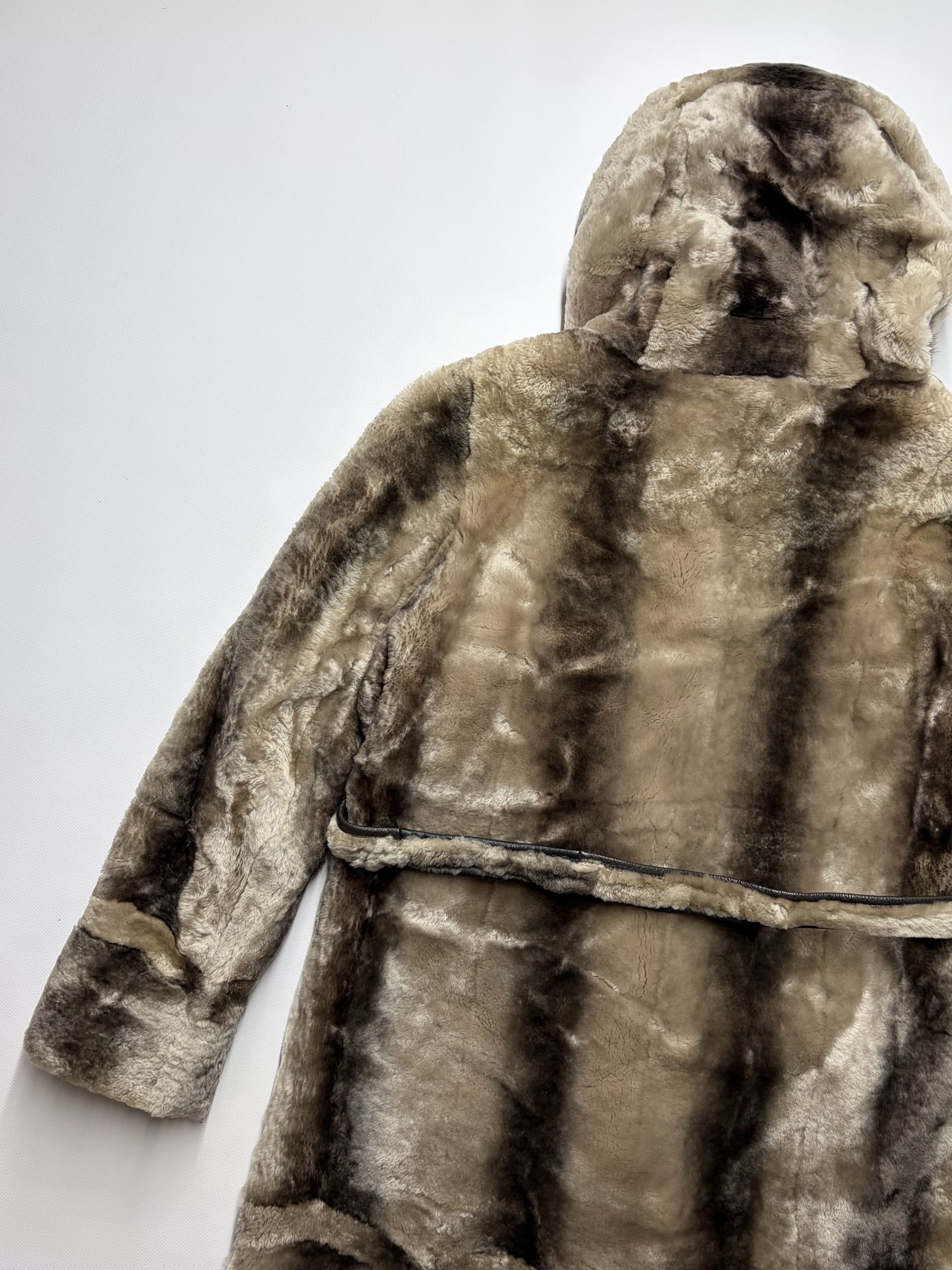 Vintage Vintage Women's Real Fur Coat Size XL / US 12-14 / IT 48-50 - 9 Thumbnail