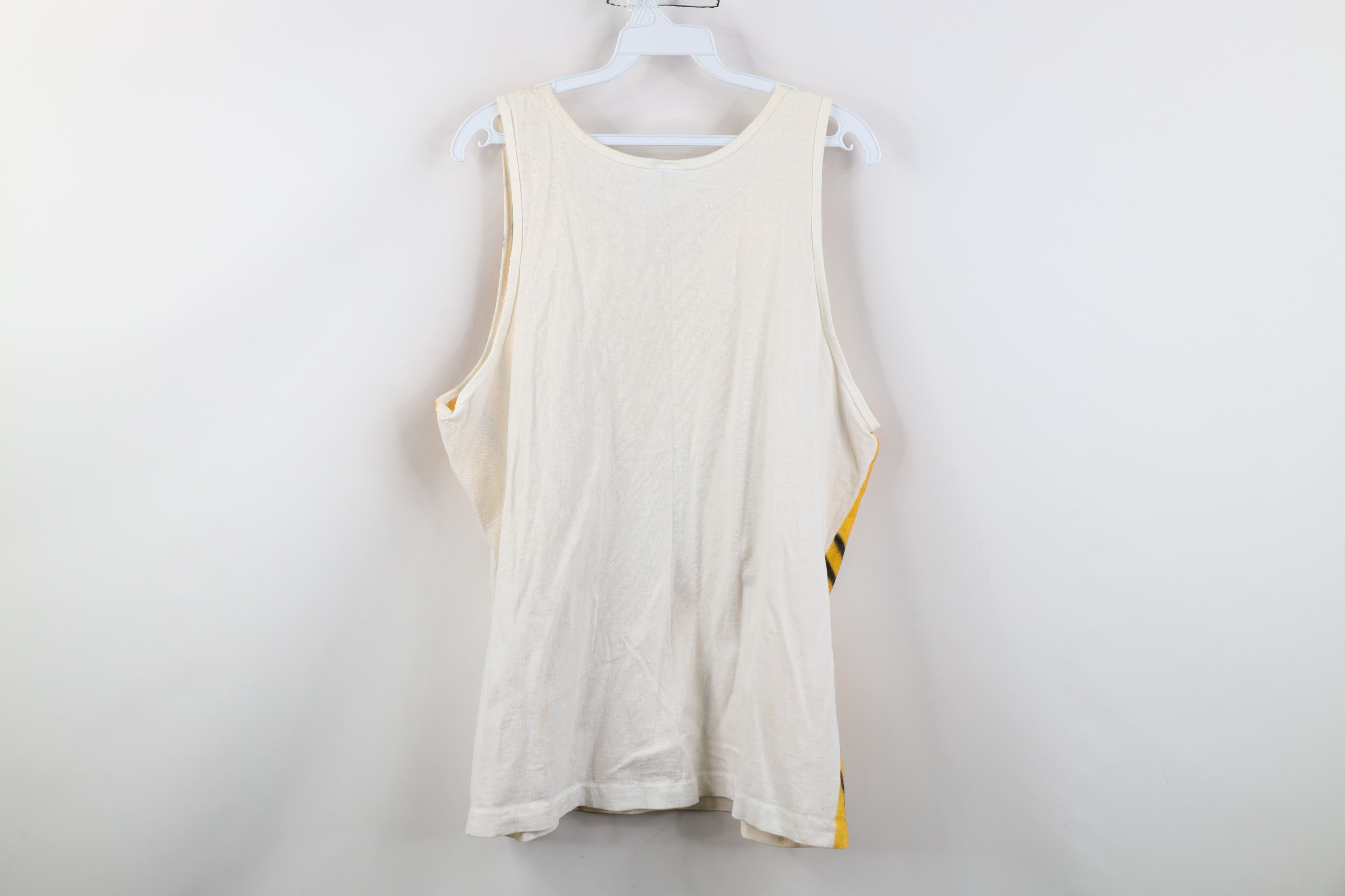 Vintage Vintage 90s Air Brushed Tiger Busch Gardens Tank Top T-Shirt Size US L / EU 52-54 / 3 - 12 Thumbnail