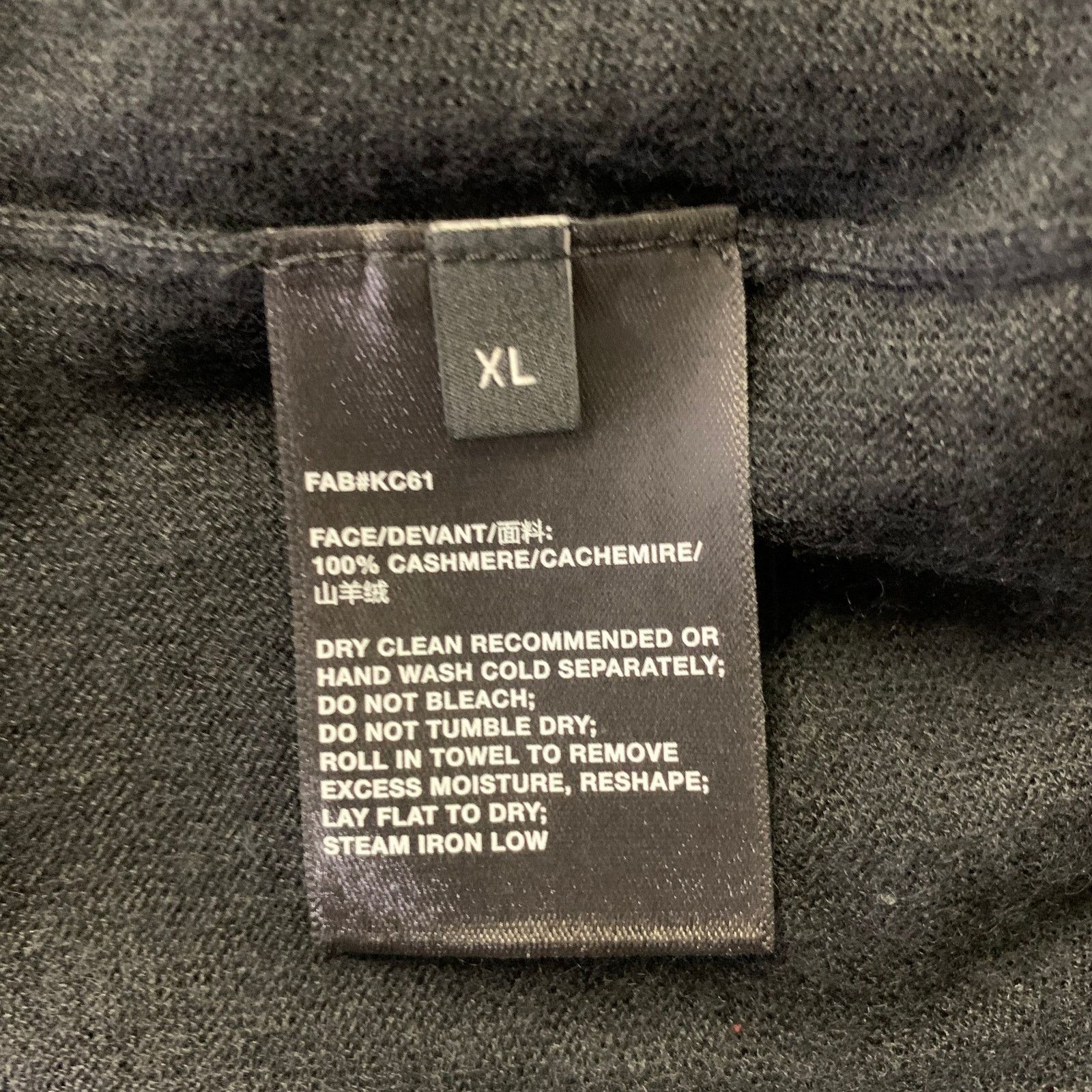 Lafayette 148 LAFAYETTE 148 Size XL Black Cashmere Pull On Sweater Size XL / US 12-14 / IT 48-50 - 6 Thumbnail