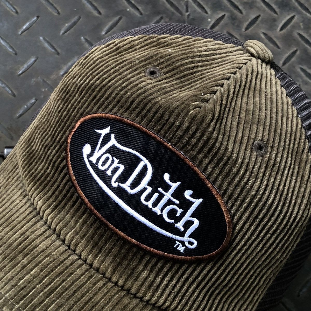 Von Dutch Von Dutch Corduroy Trucker Hat Size ONE SIZE - 4 Thumbnail
