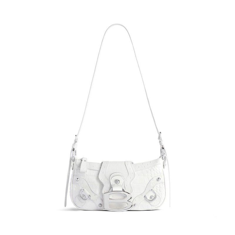 Balenciaga o1la1rc1a0825 Size: OS / Essex Small Shoulder Bag in White Size ONE SIZE - 1 Thumbnail