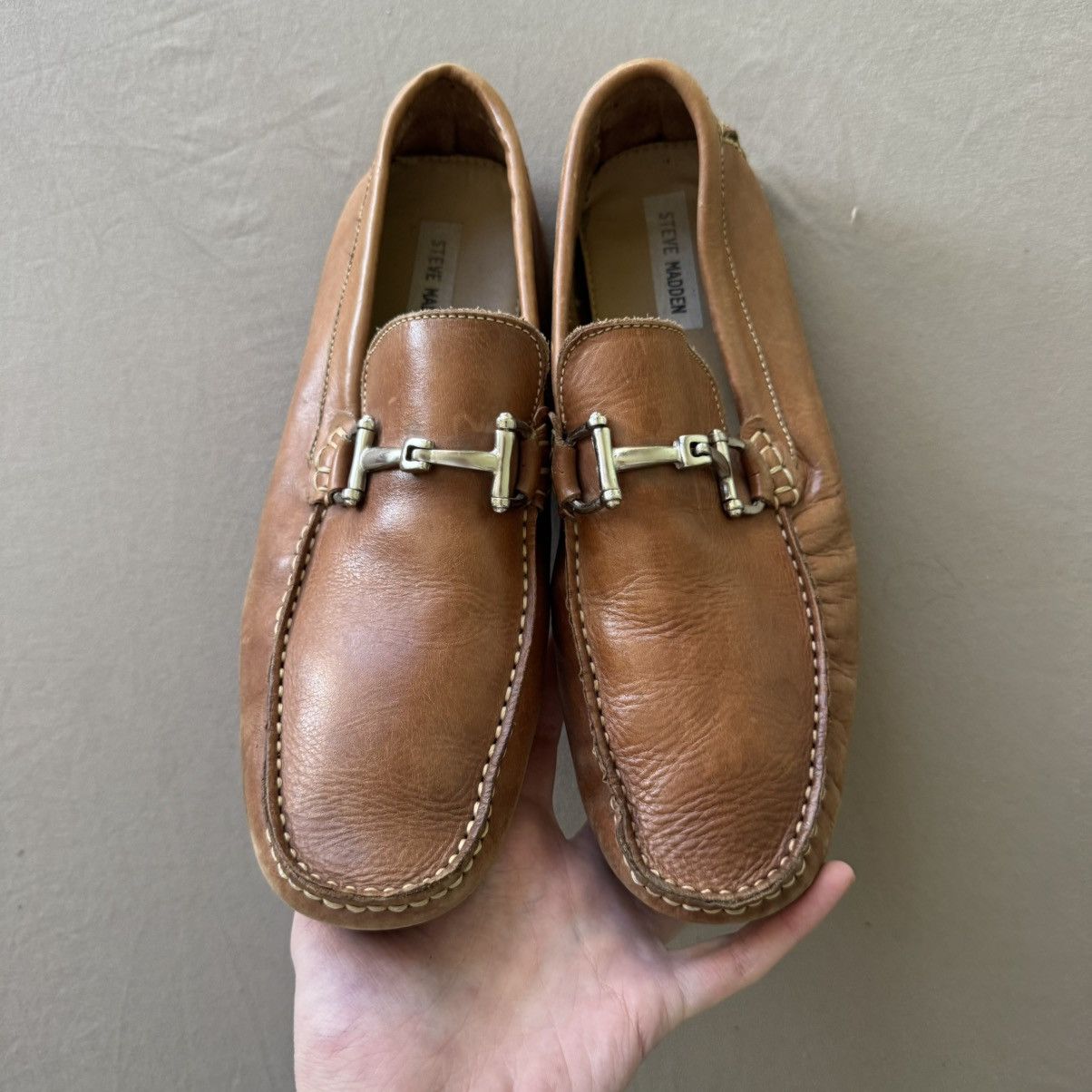 Designer × Steve Madden Steve Madden BANKER DRIVER Loafers Size US 9 / EU 42 - 4 Thumbnail