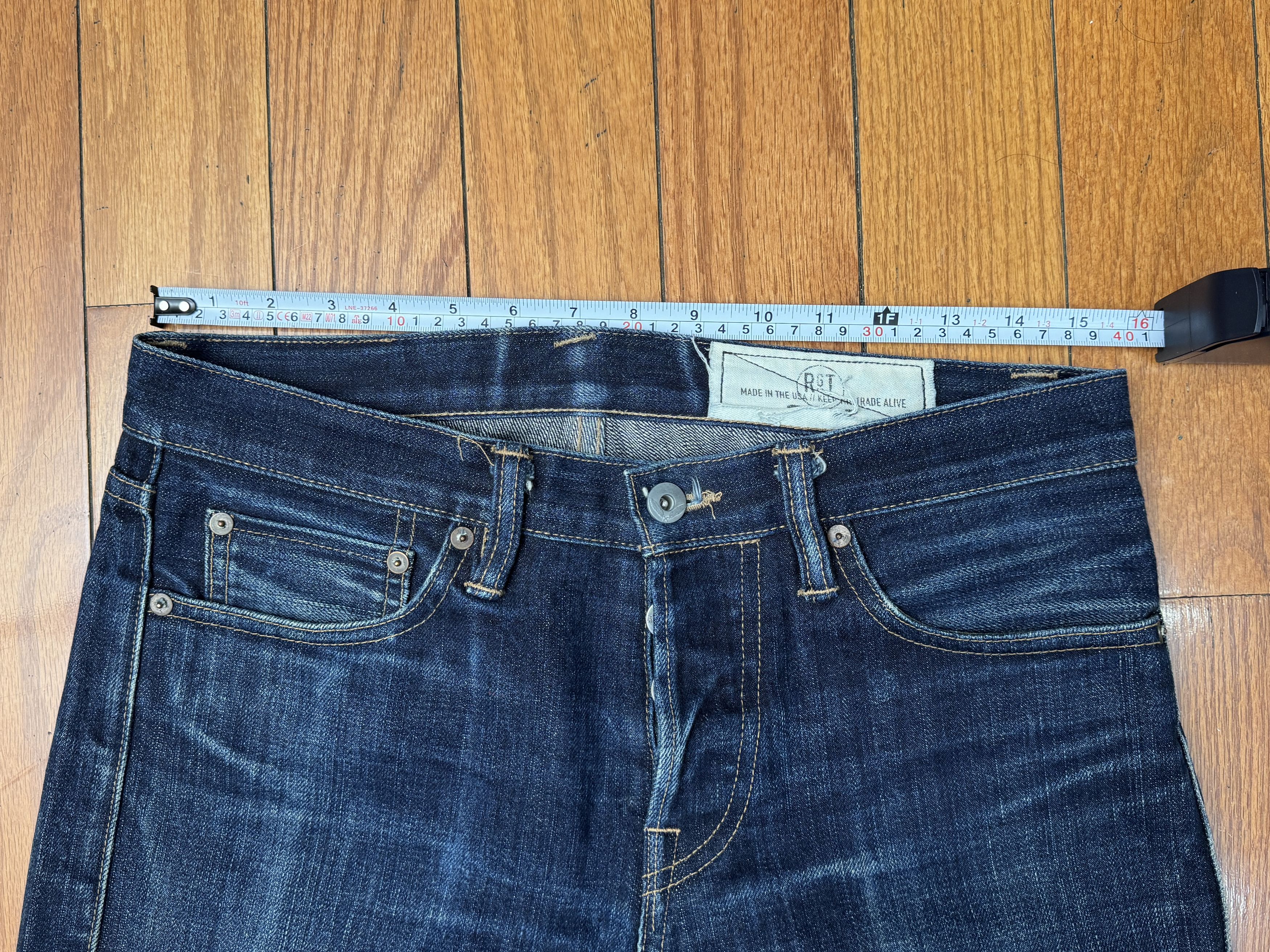 Rogue Territory Rogue Territory SK 15oz Indigo Size US 29 - 1 Thumbnail