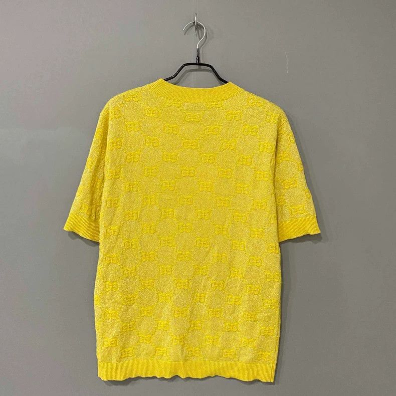 Gucci Gucci Gold thread full print old flower short sleeves Size US M / EU 48-50 / 2 - 3 Thumbnail