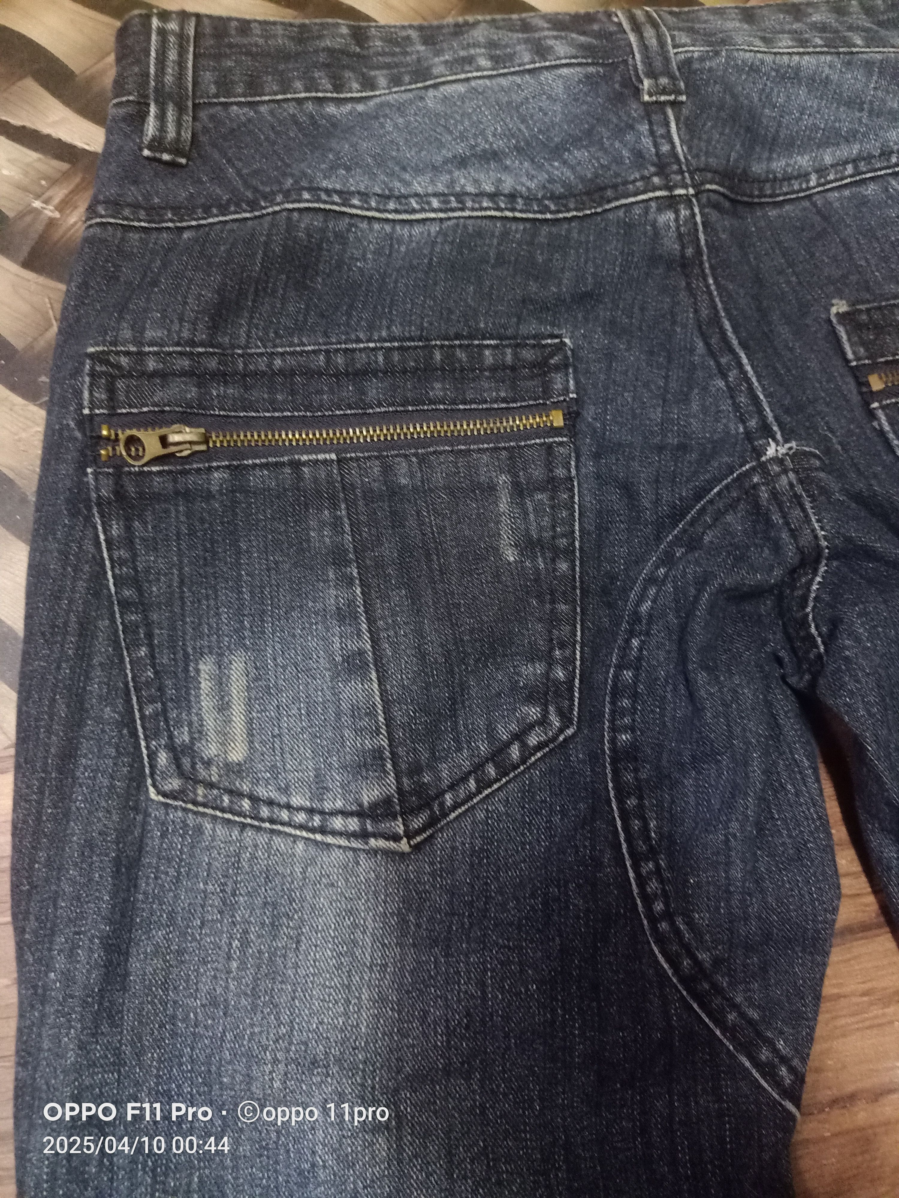 If Six Was Nine × Japanese Brand × Le Grande Bleu (L.G.B.) Justice Denim Punk Style Slim Fit bikers Size US 32 / EU 48 - 21 Thumbnail