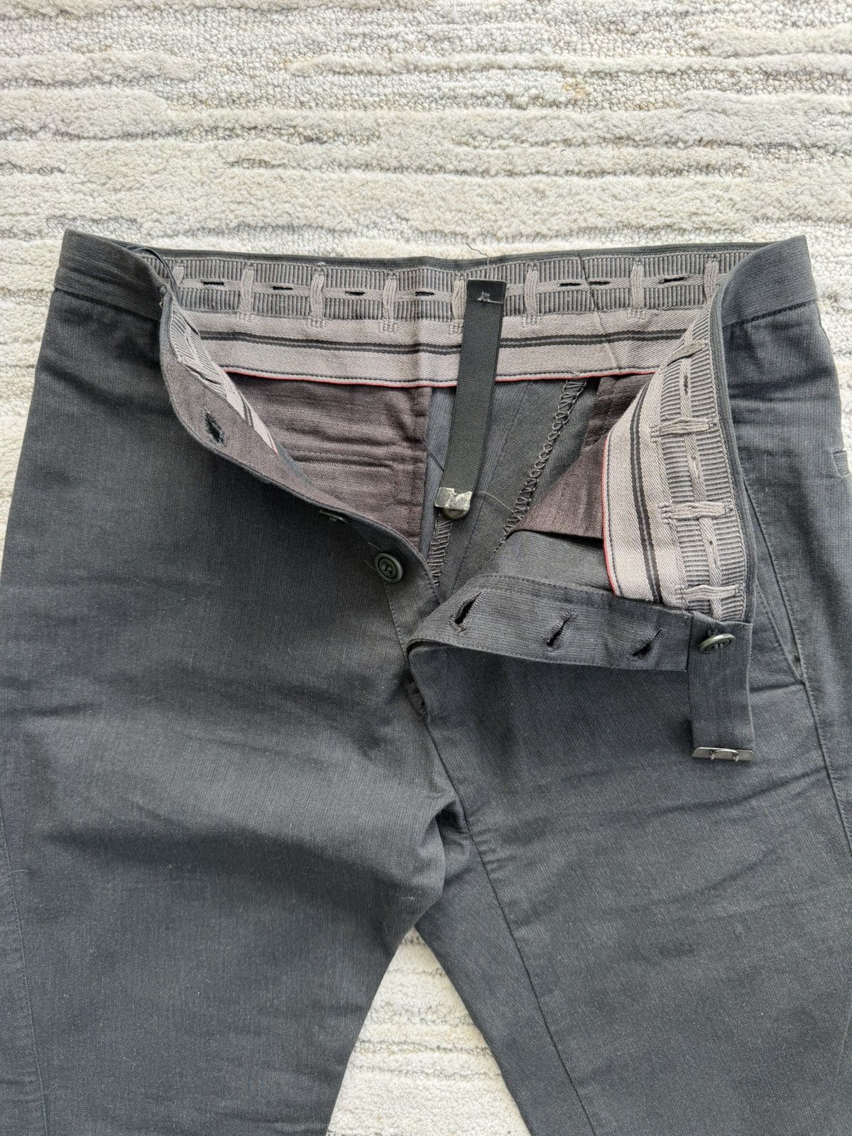 Carol Christian Poell PM/2505 RICHT/11 Twisted pants Size US 30 / EU 46 - 5 Thumbnail