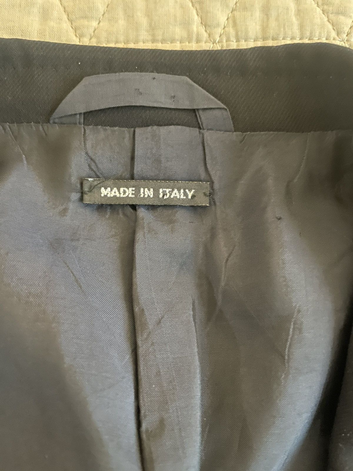 Giorgio Armani × Vintage 3-Button Wool Crepe Jacket Size 38R - 2 Thumbnail