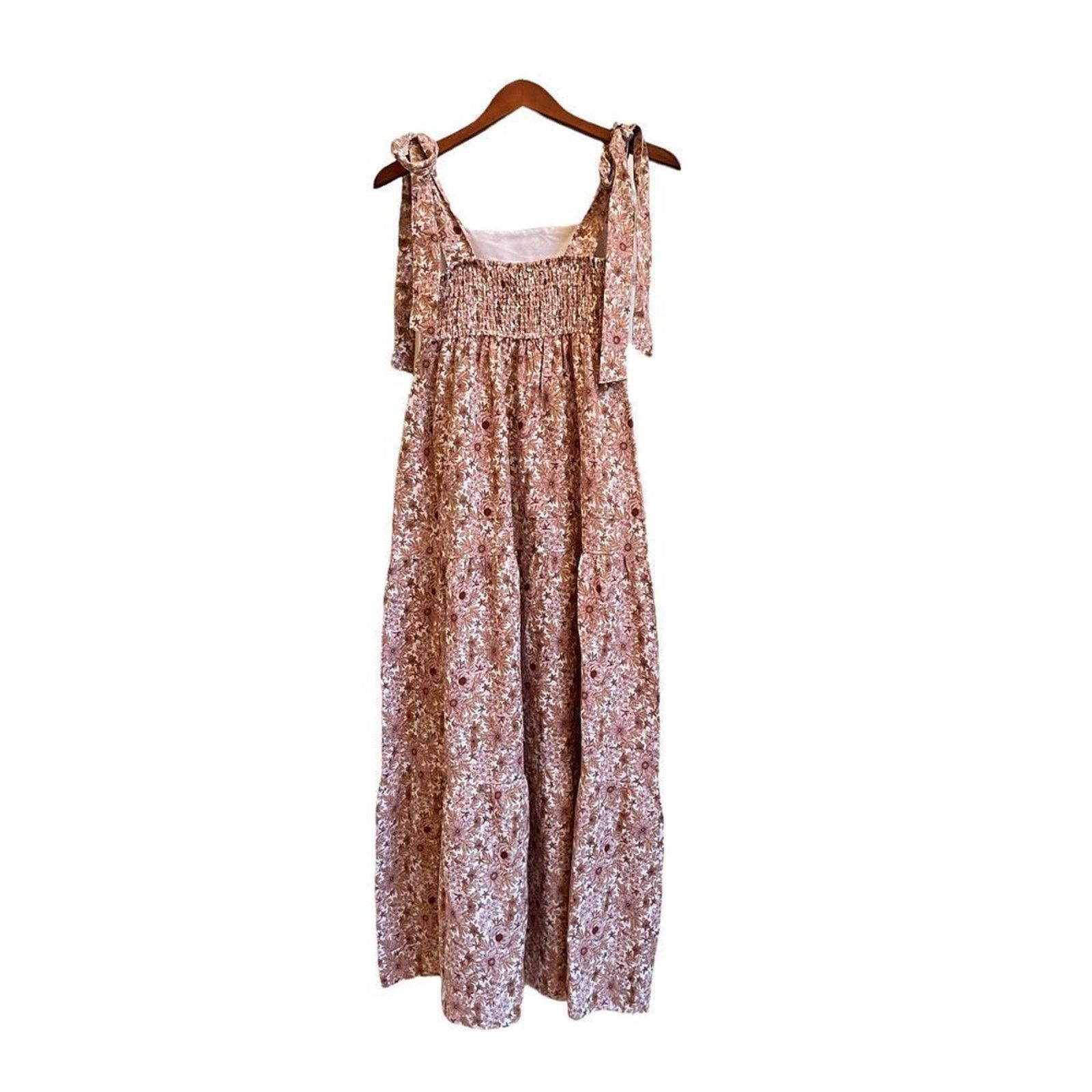 House of Harlow House of Harlow 1960 Floral Maxi Dress Bow Tie Shoulder NWT Size XS / US 0-2 / IT 36-38 - 3 Thumbnail