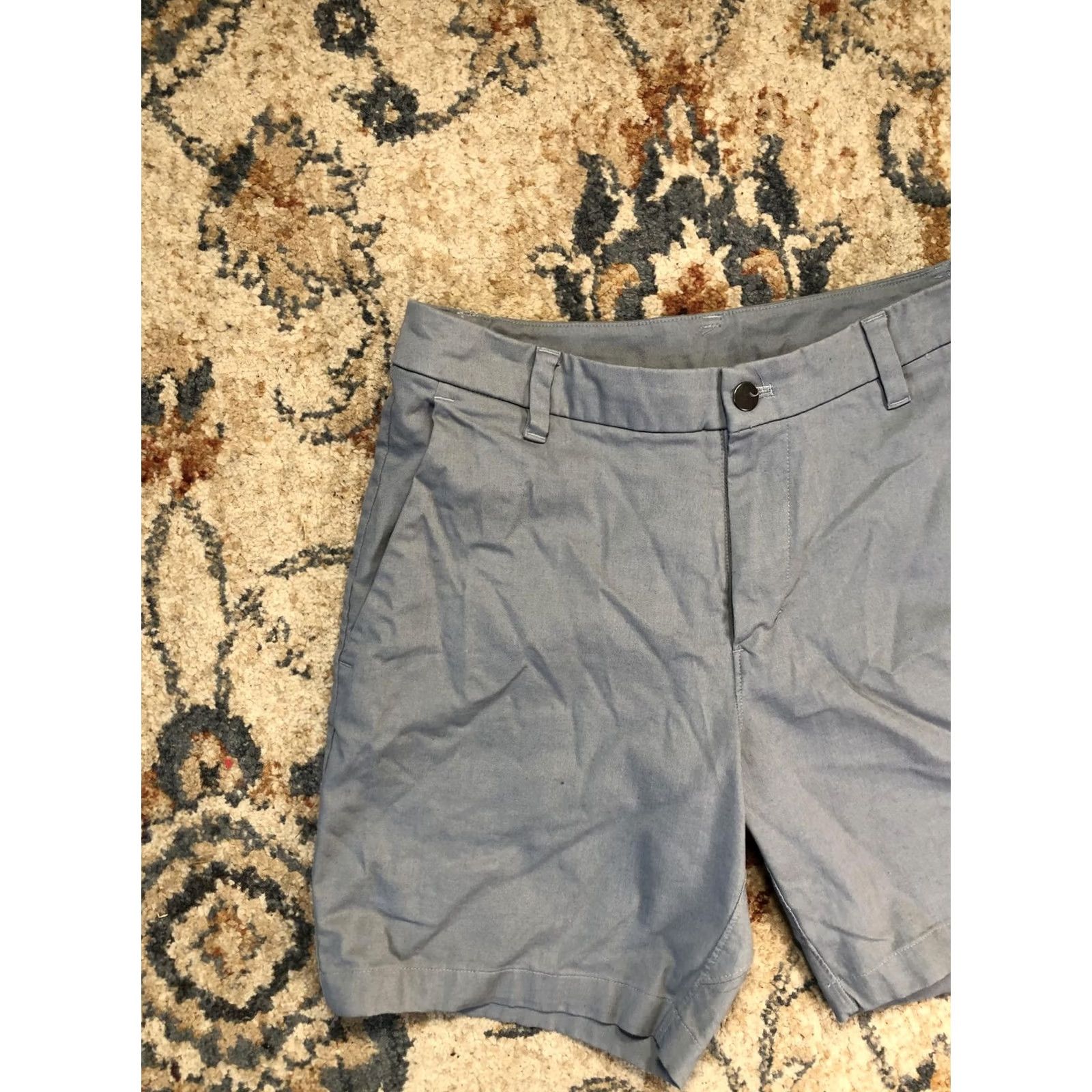 Lululemon Lululemon Shorts Mens 30 Gray Stretch Chino 8 Inseam Golf Casual Summer Size US 30 / EU 46 - 3 Thumbnail