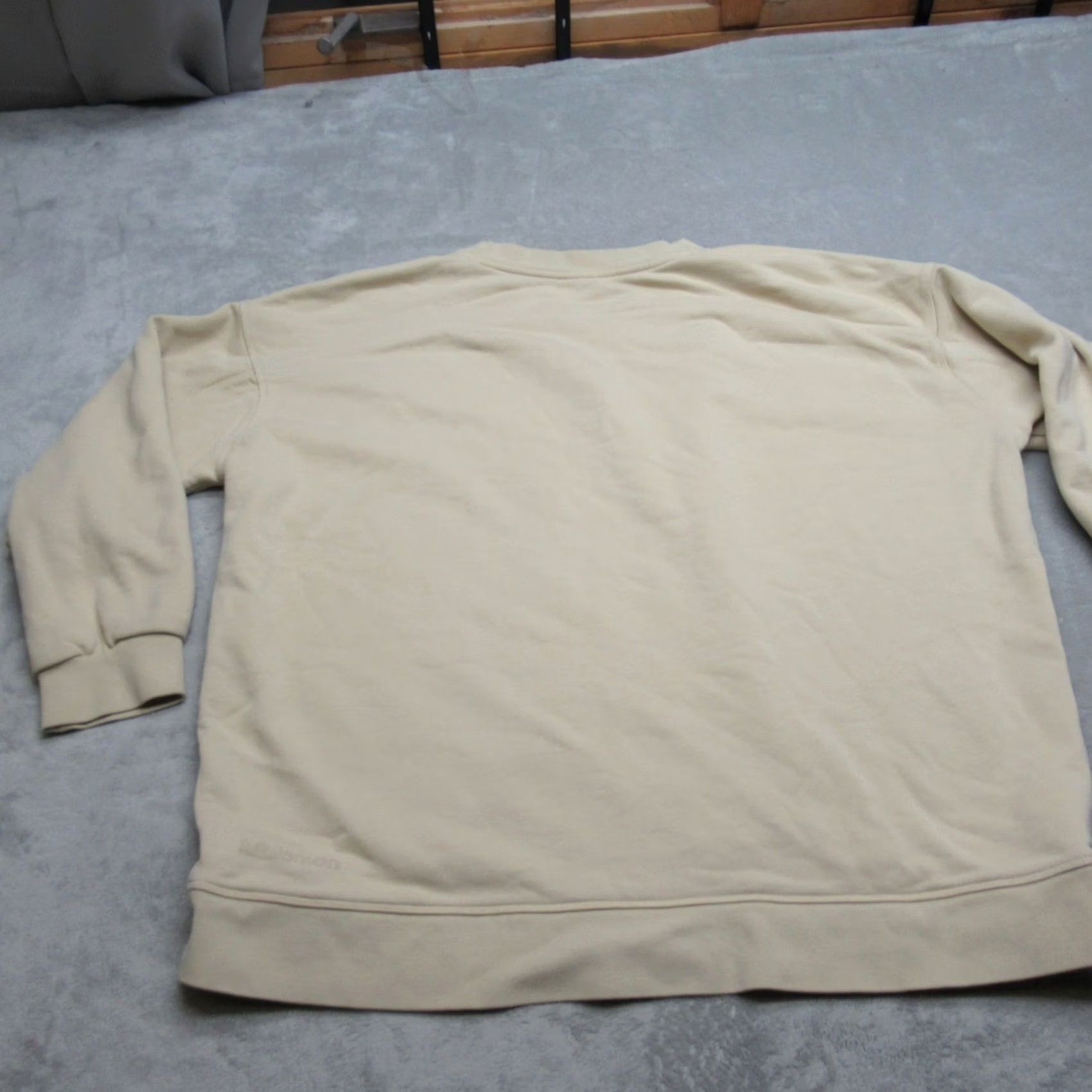 Lululemon Lululemon Sweatshirt Mens 3XL Beige crew neck long sleeve relaxed fit pullover casual loungewear Size US XXL / EU 58 / 5 - 3 Thumbnail