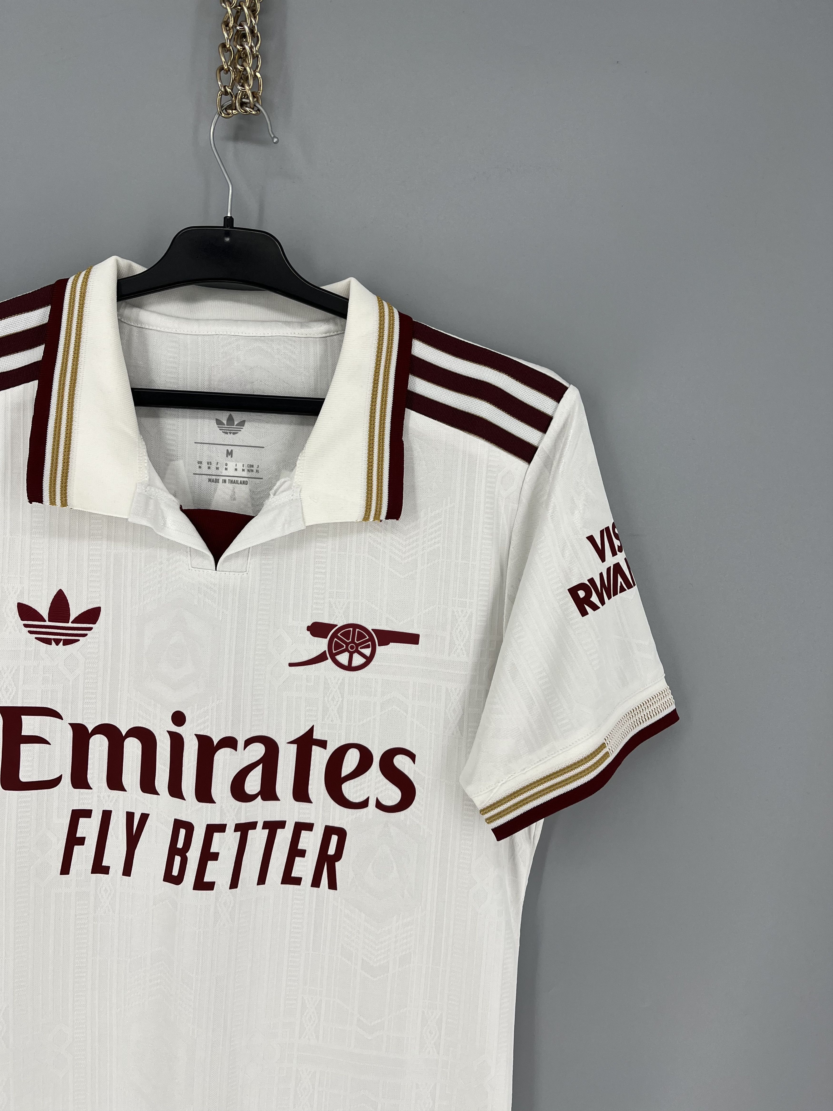 Adidas Arsenal 23/24 Away Jersey Saliba #6 Adidas Premier League Size US M / EU 48-50 / 2 - 5 Thumbnail