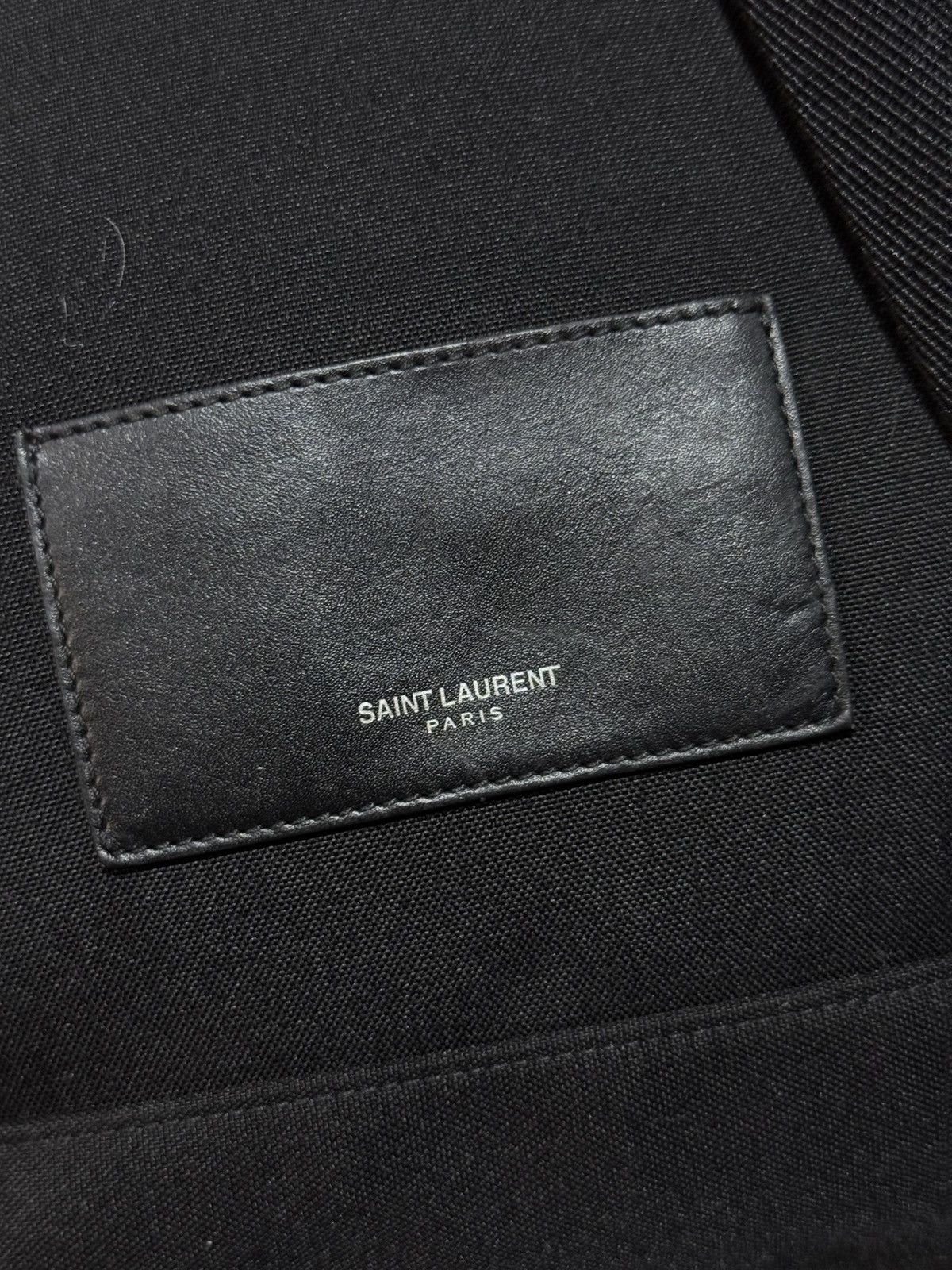 Saint Laurent Paris SAINT LAURENT UNIVERSITY PATCH BACKPACK Size ONE SIZE - 7 Thumbnail