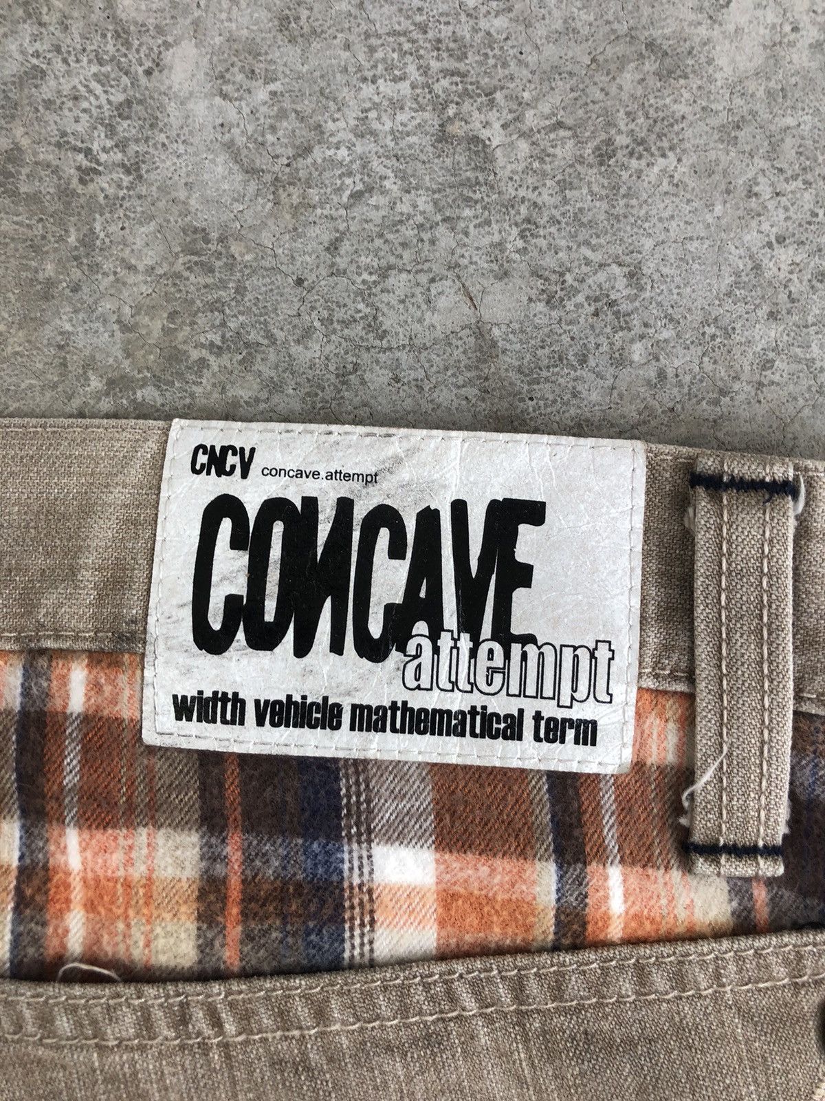 Japanese Brand Japanese Concave attempt Distressed Jeans Size US 33 - 17 Thumbnail