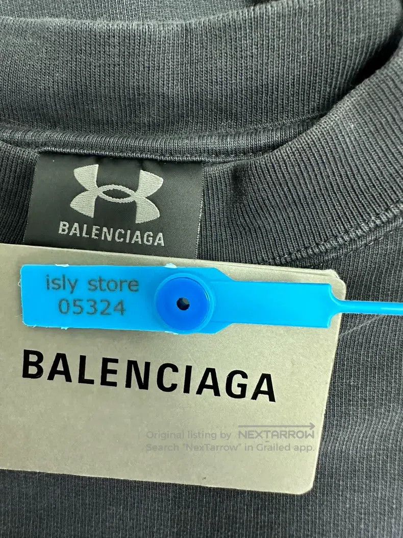 Balenciaga Balenciaga Letter Logo Embroidered Round Neck Crewneck Swe Size US M / EU 48-50 / 2 - 4 Thumbnail