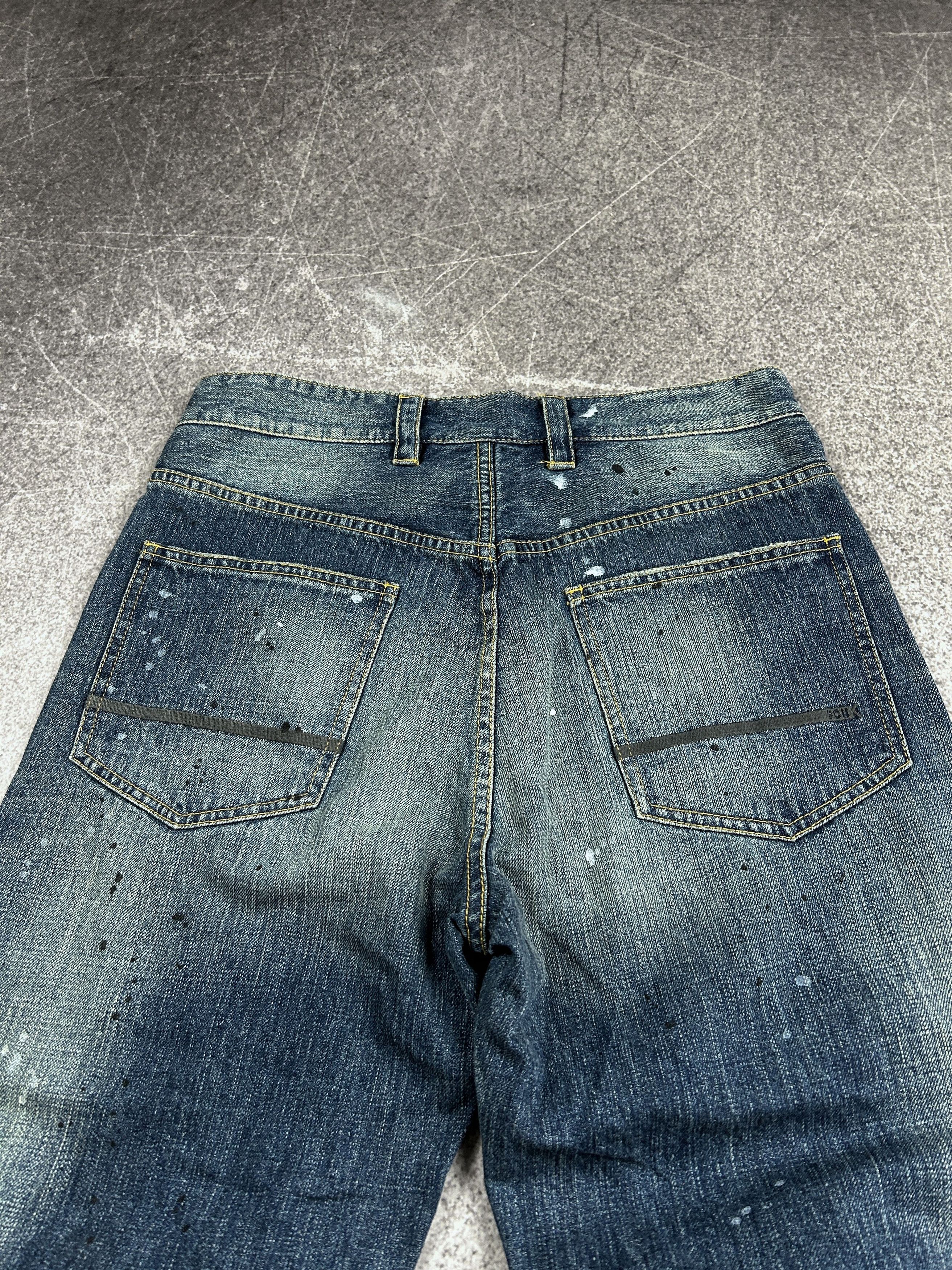 Designer VTG Balenciaga Rick Owens Style Washed Jeans 90s Y2K Size US 30 / EU 46 - 6 Thumbnail