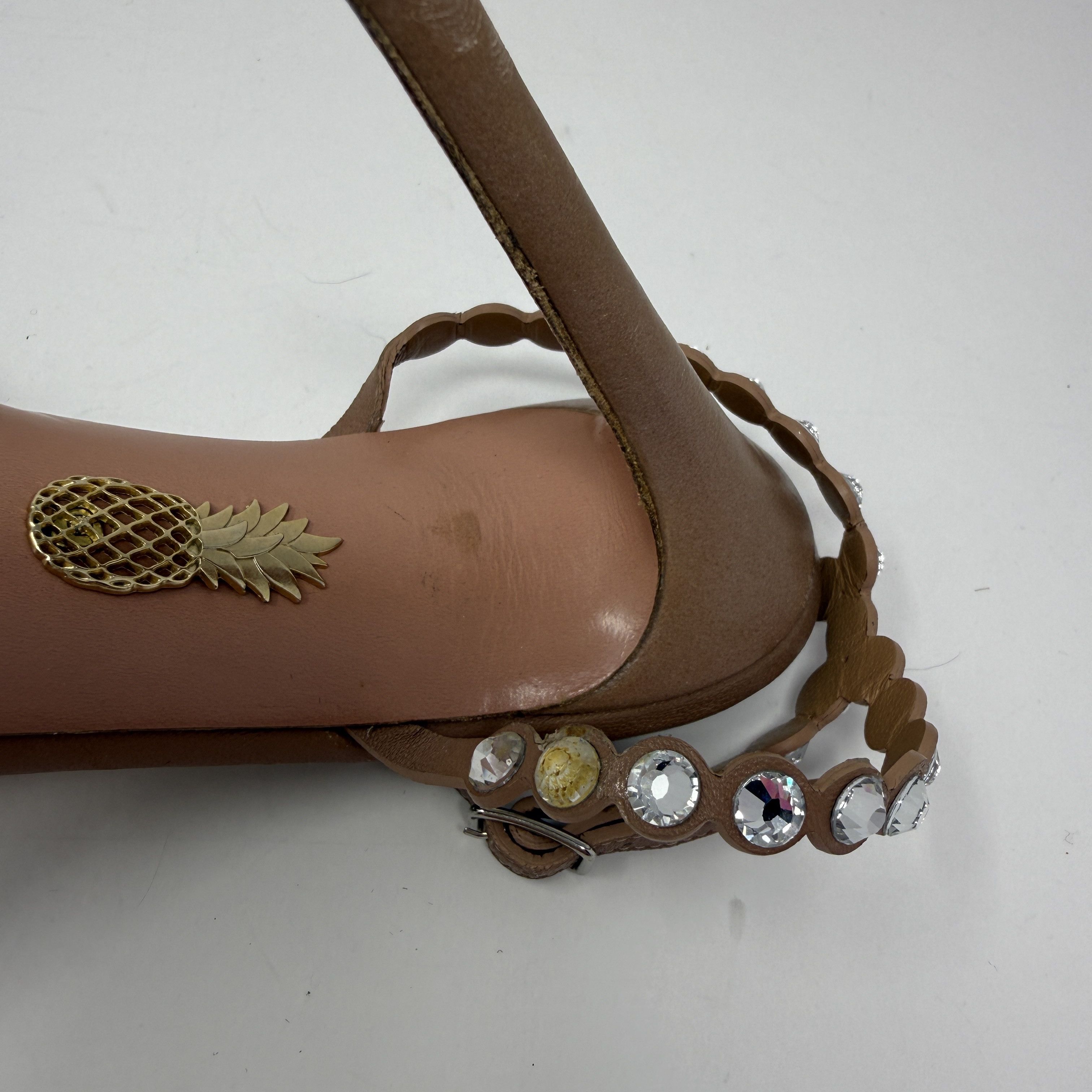 Aquazzura Aquazzura Tequila Crystal Jewel Rhinestone Size US 9.5 / IT 39.5 - 6 Thumbnail
