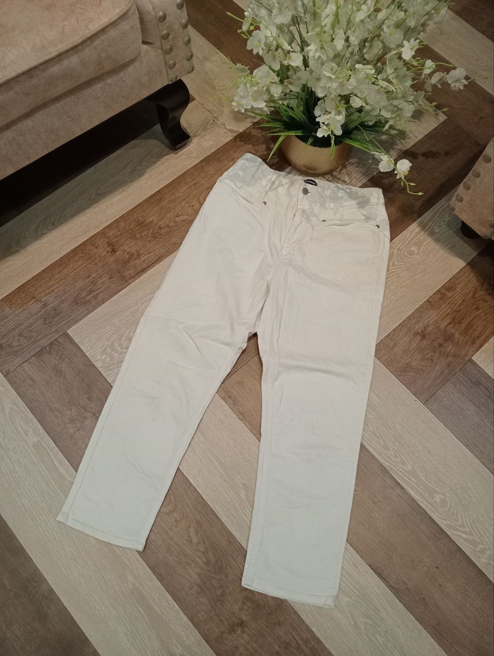 Issey Miyake ISSEY MIYAKE PLANTATION STRETCH PANTS - SIZE M Size 30" / US 8 / IT 44 - 2 Thumbnail