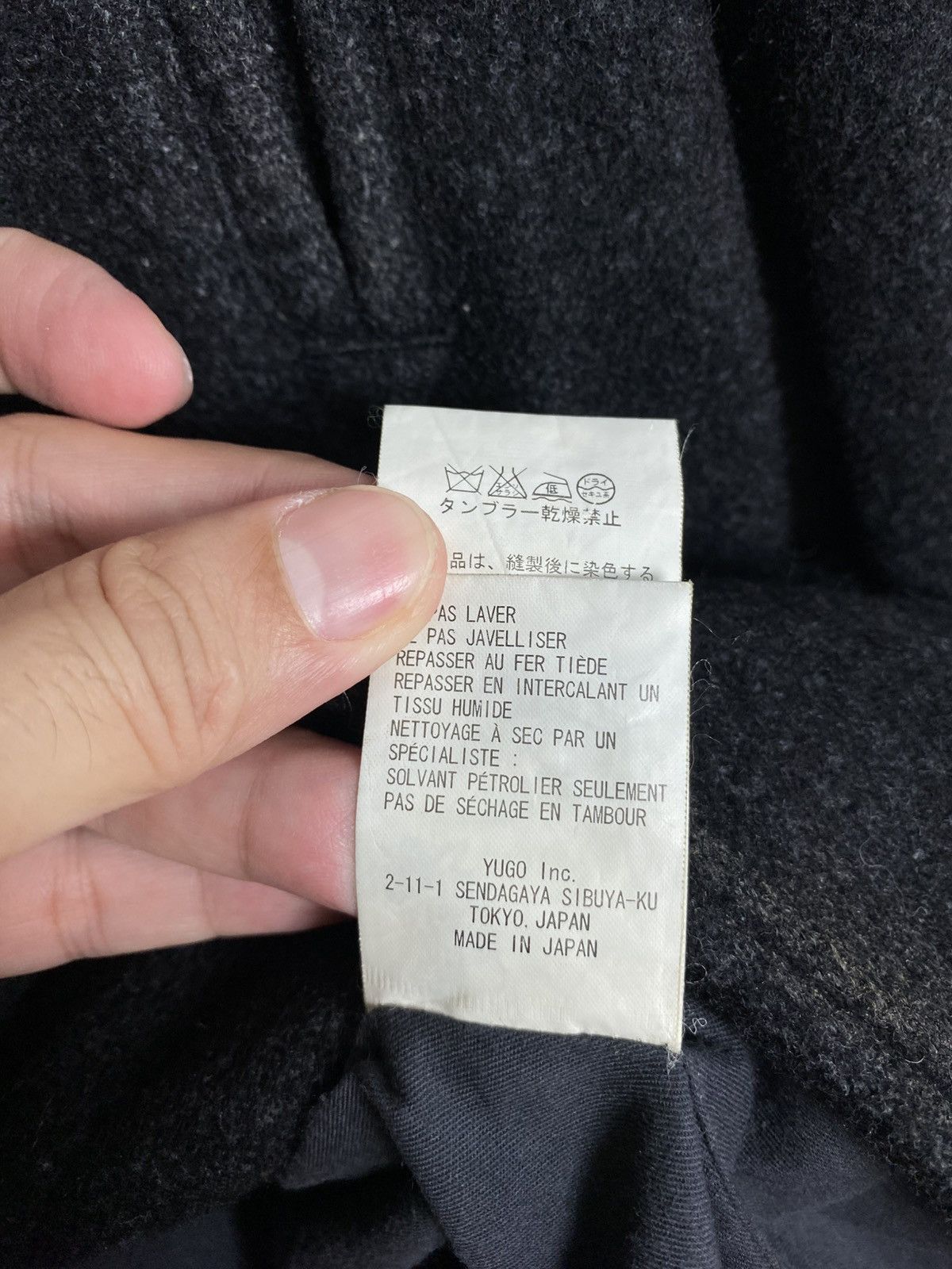 Japanese Brand Rare‼️ Vtg J. Sabatino Wool Hoodie Duffle Coat Made Japan Size US S / EU 44-46 / 1 - 15 Thumbnail