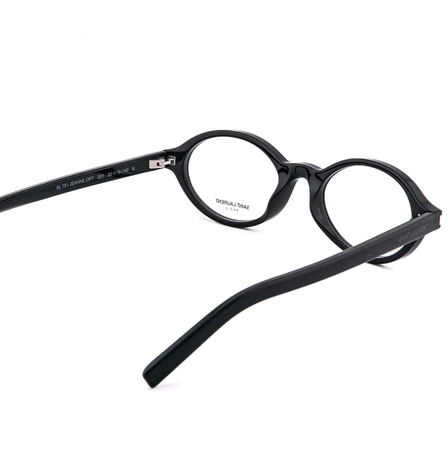 Saint Laurent Paris SAINT LAURENT JEANNE SL 751 SL751 OPT Black Narrow Slim 001 Size ONE SIZE - 5 Thumbnail