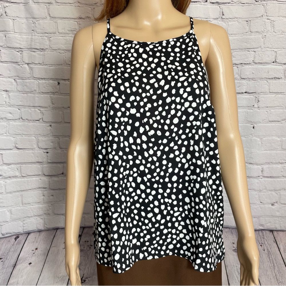 Loft NWT New $50 LOFT Spotted Halter Top Size M Size XS / US 0-2 / IT 36-38 - 9 Thumbnail