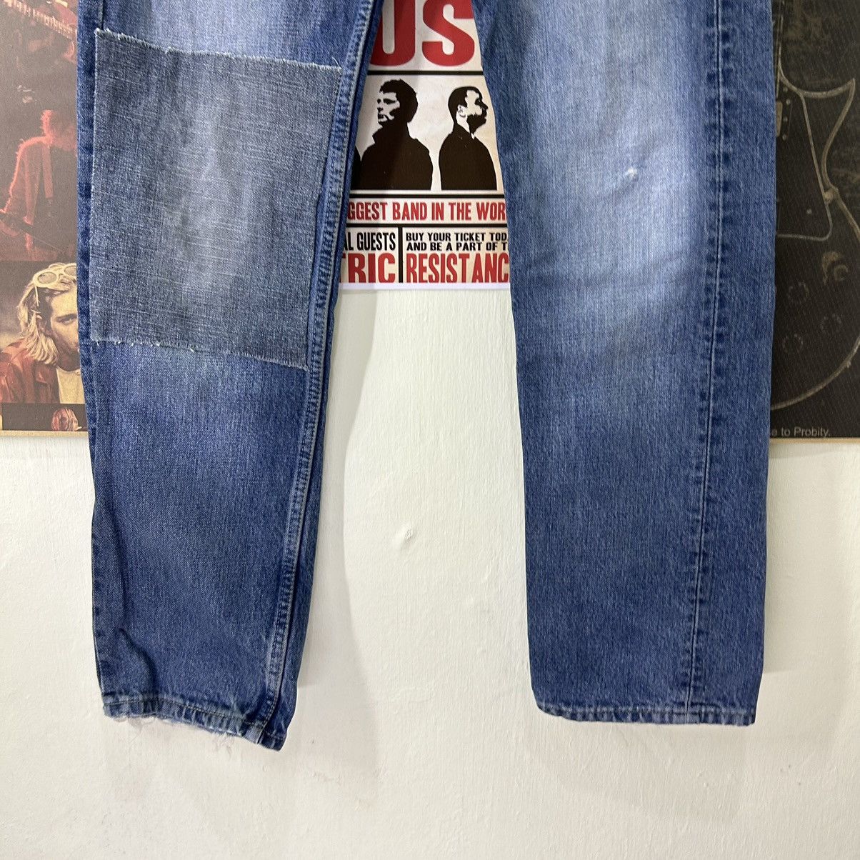 Levi's Vintage Levi’s 501 Y2k Distressed Denim Size US 26 / EU 42 - 4 Thumbnail