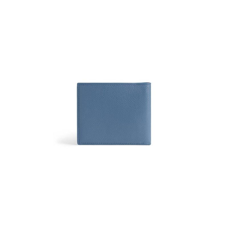 Balenciaga o1srvl11e0226 Size: OS / Cash Square Folded Wallet In Blue Size ONE SIZE - 3 Thumbnail