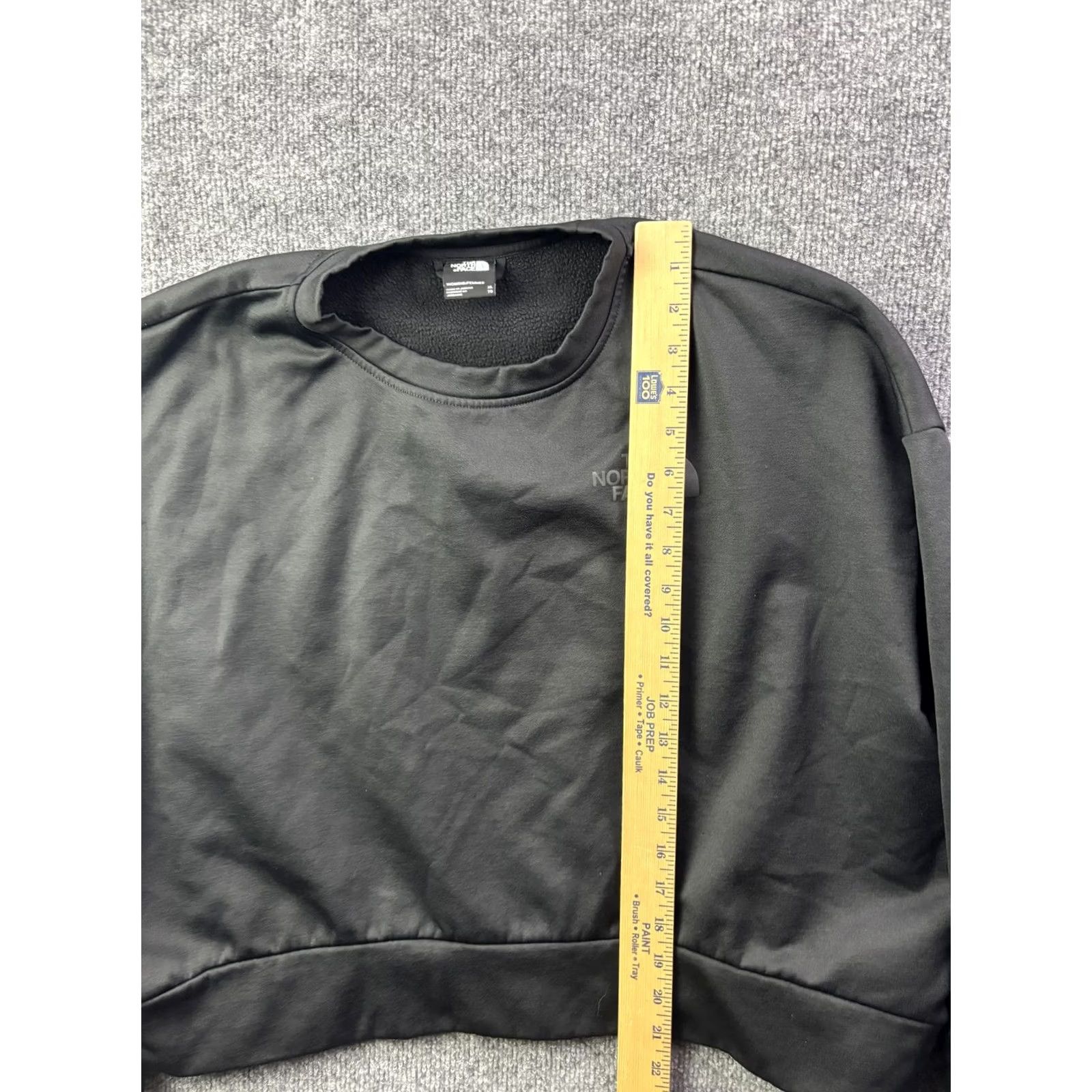 The North Face The North Face Sweatshirt Womens XL Black Fleece Crewneck Pullover Logo Size XL / US 12-14 / IT 48-50 - 3 Thumbnail