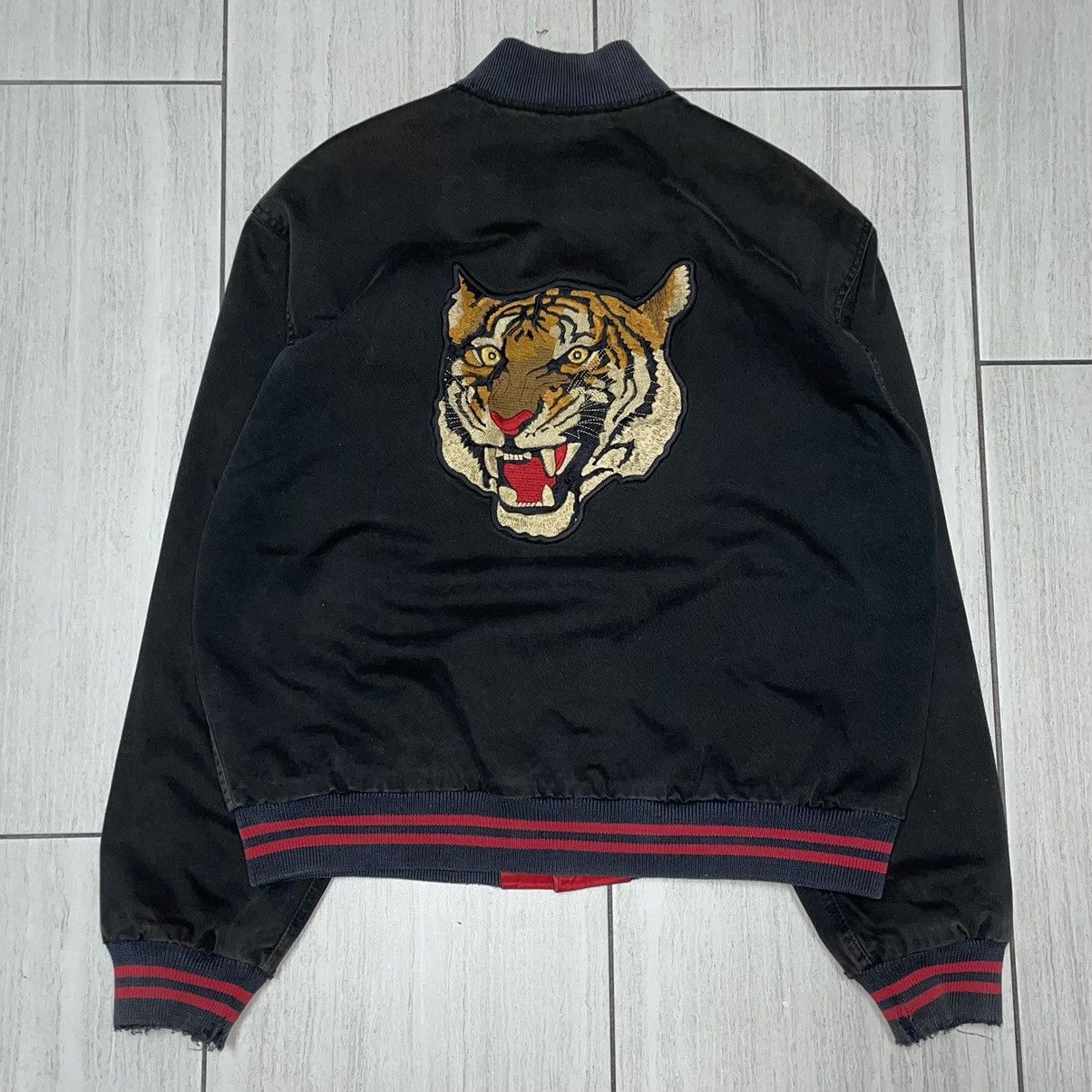 Polo Ralph Lauren Vintage Polo Ralph Lauren Tigers Original Bomber Jacket Size US M / EU 48-50 / 2 - 1 Thumbnail