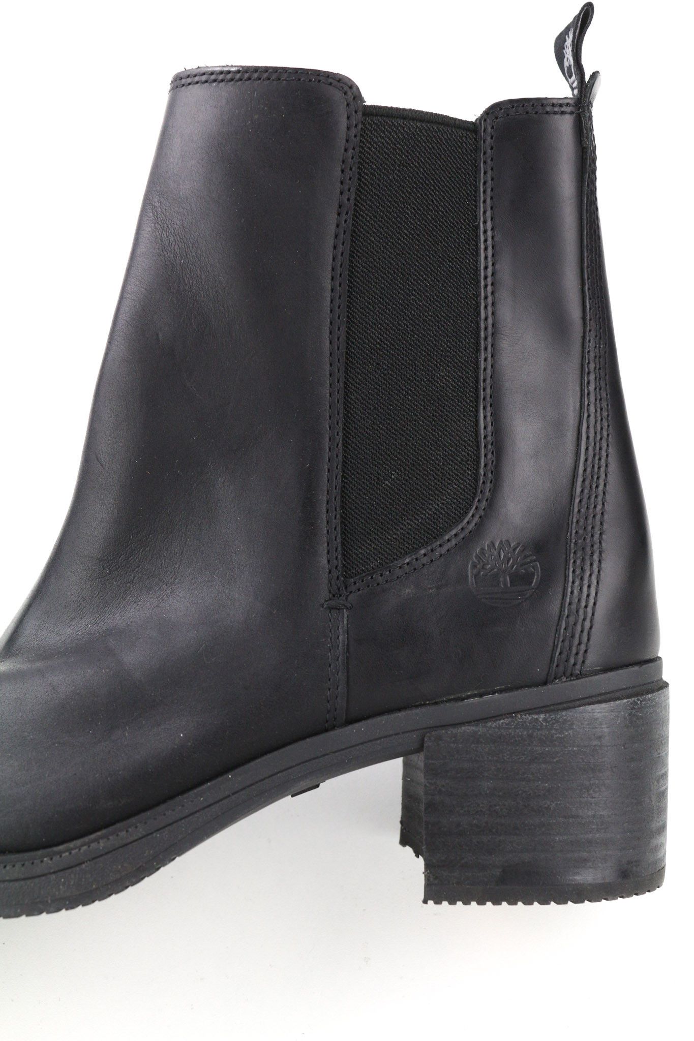 Timberland A25B1 UK6/UK7 Black Leather Heel ReBOTL 80872 Size US 6.5 / IT 36.5 - 13 Thumbnail