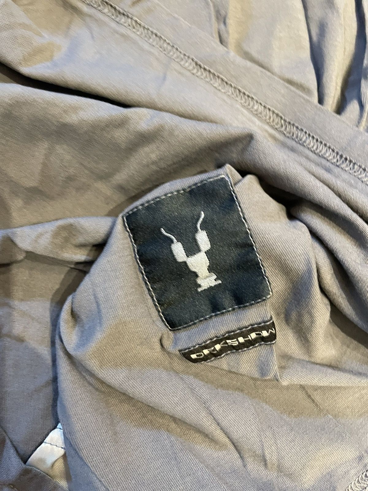 Rick Owens Drkshdw Rick Owens Short Sleeve (Gray) Size US L / EU 52-54 / 3 - 3 Thumbnail