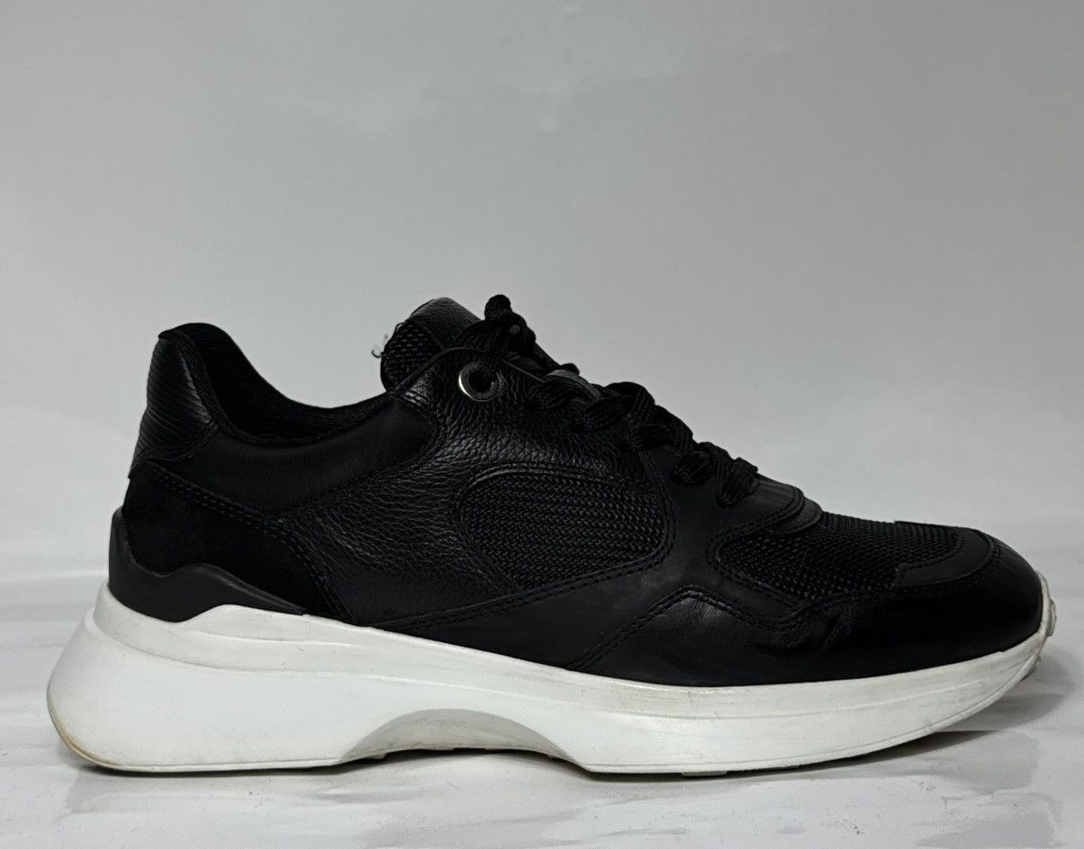 Baldinini Baldinini Black Leather Casual Shoes Sneakers Size 40 Size US 7 / EU 40 - 3 Thumbnail