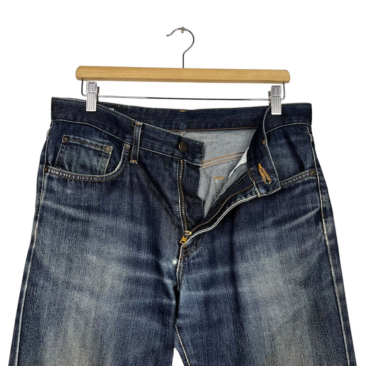 Edwin Vintage edwin 402 Distressed Denim Jeans Size 34" / US 12 / IT 48 - 14 Thumbnail