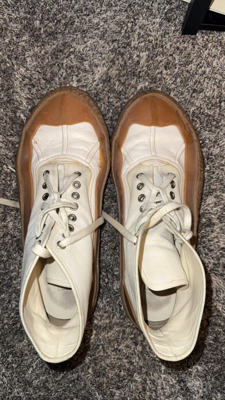 Jil Sander Jil Sander - Mens White Sneaker High Top Size US 11 / EU 44 - 6 Thumbnail