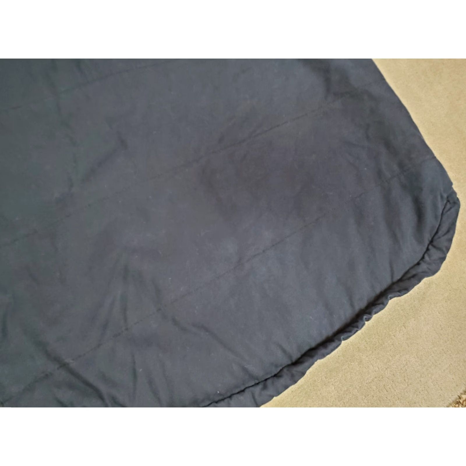 Lee Lee Vest Mens Large Black Jacket Sherpa Fleece Duck Canvas Workwear Outdoor Coat Size US L / EU 52-54 / 3 - 6 Thumbnail