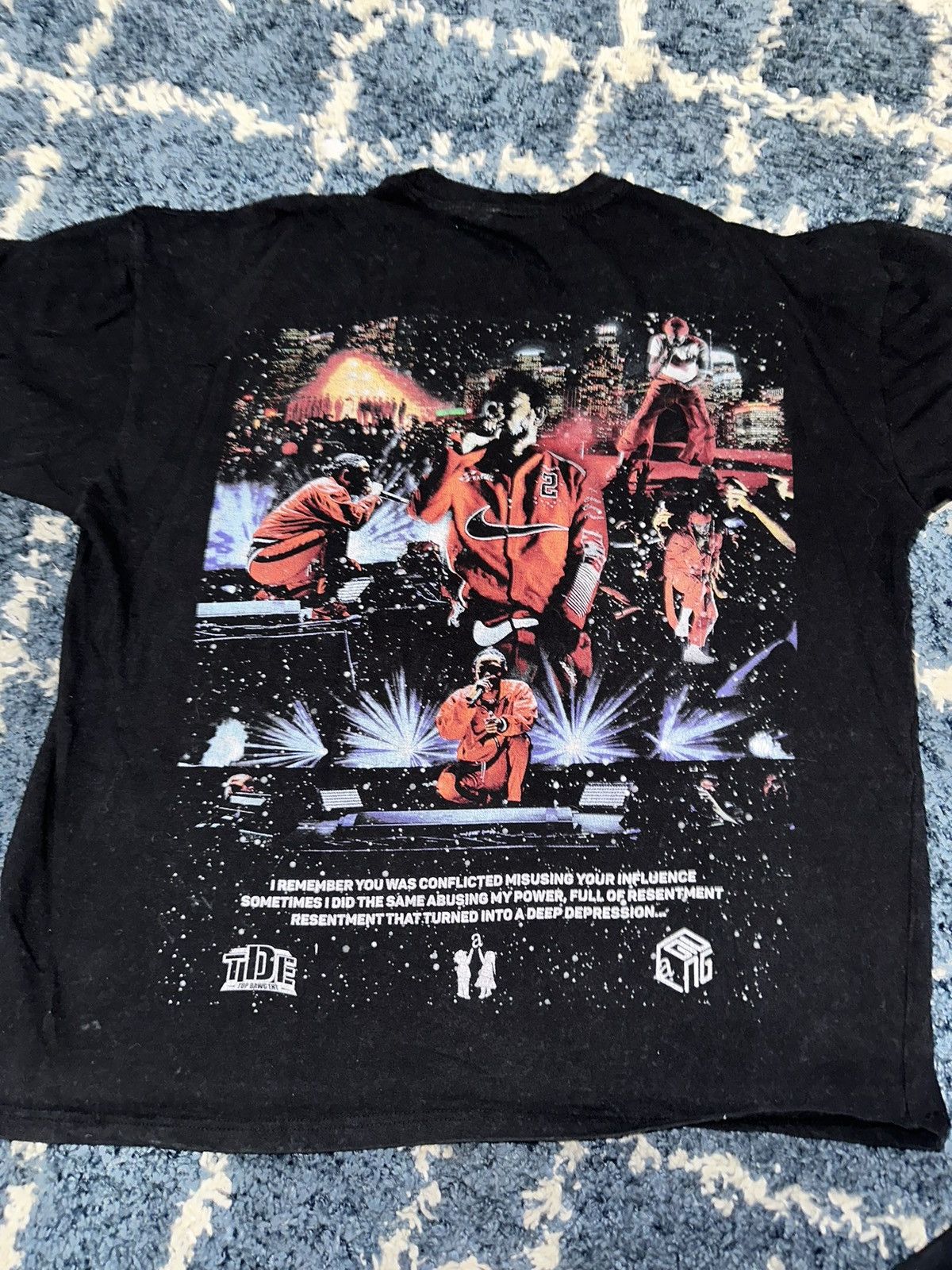 Sergio Calabasas × Vintage Kendrick Lamar Vintage T-Shirt Size US L / EU 52-54 / 3 - 6 Thumbnail