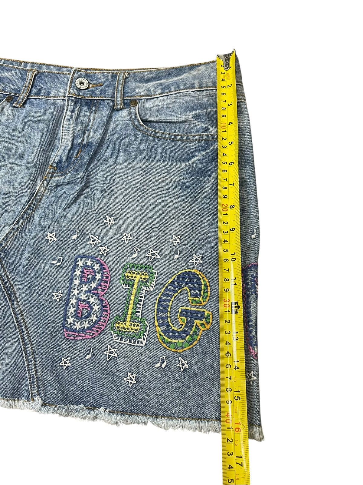 Hysteric Glamour Vintage Rough Natural Charm Mini Skirt Streetwear Size 31" - 8 Thumbnail