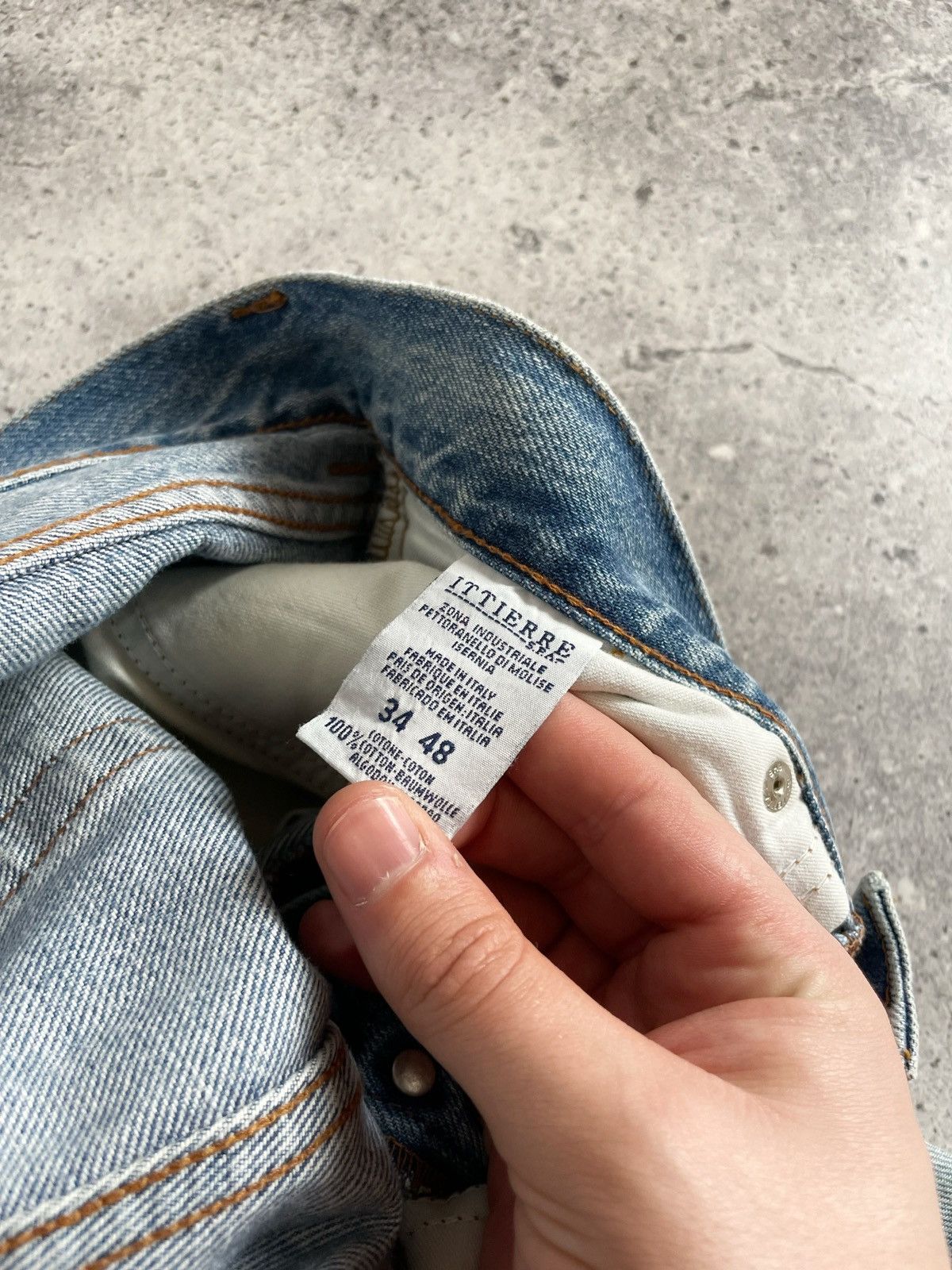 Dolce & Gabbana × Vintage Vintage Dolce & Gabbana Denim Distressed Pants Size US 34 / EU 50 - 12 Thumbnail