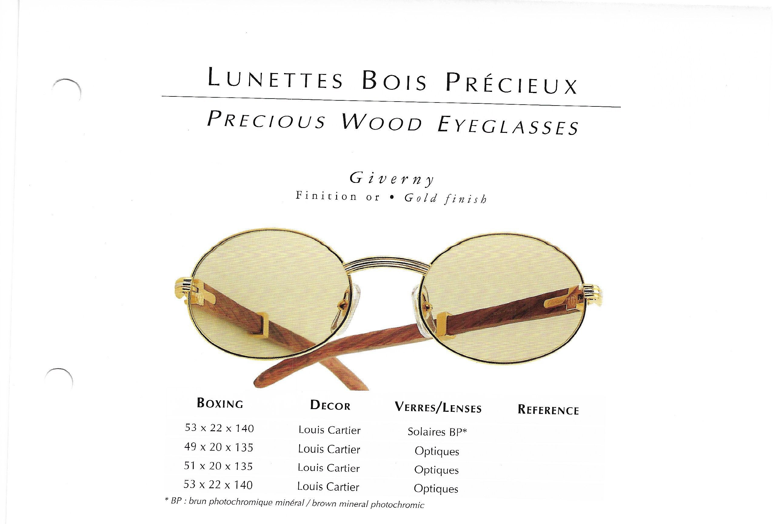 Cartier Giverny 53-22 Woods